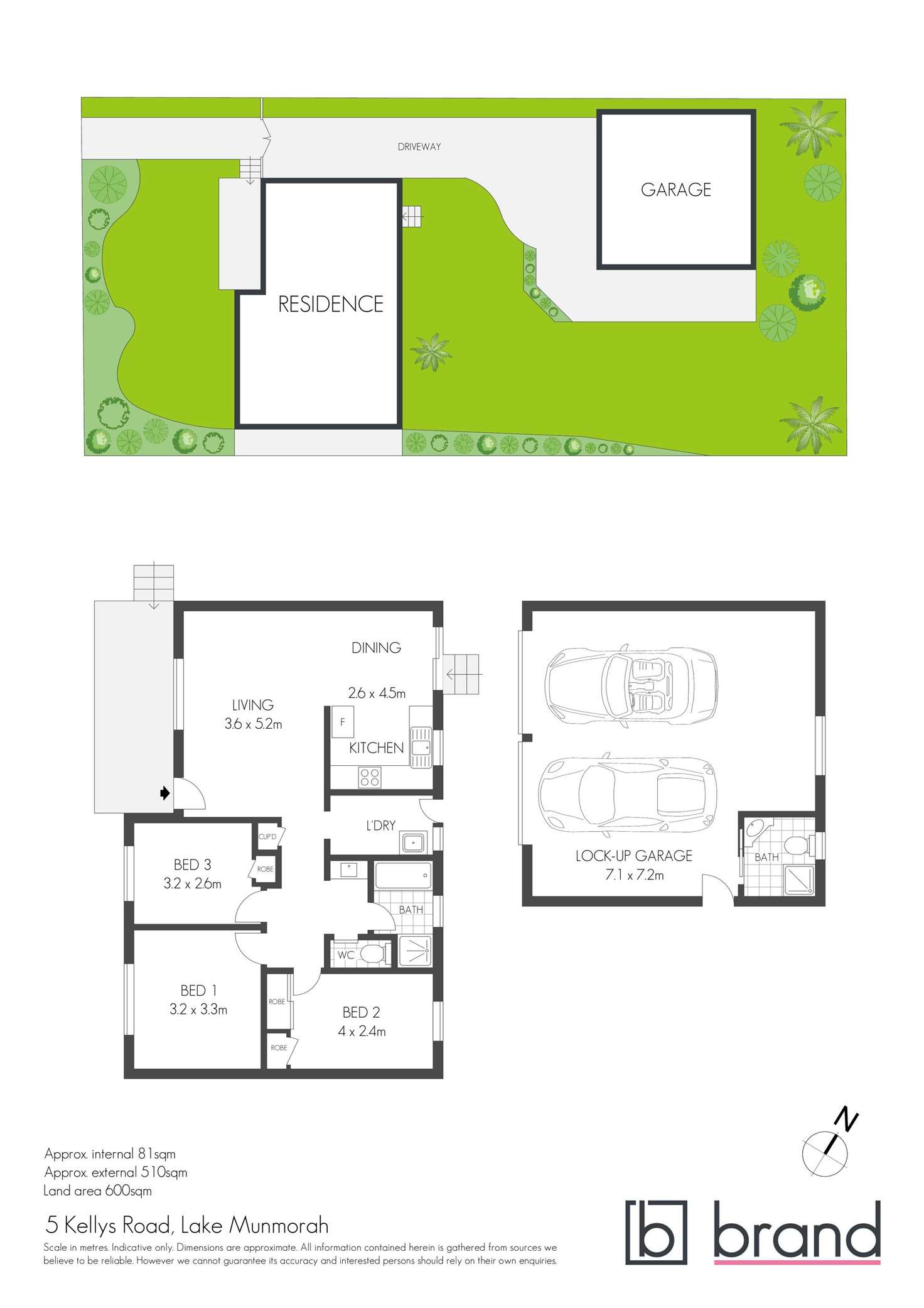 Floorplan of Homely house listing, 5 Kellys Road, Lake Munmorah NSW 2259