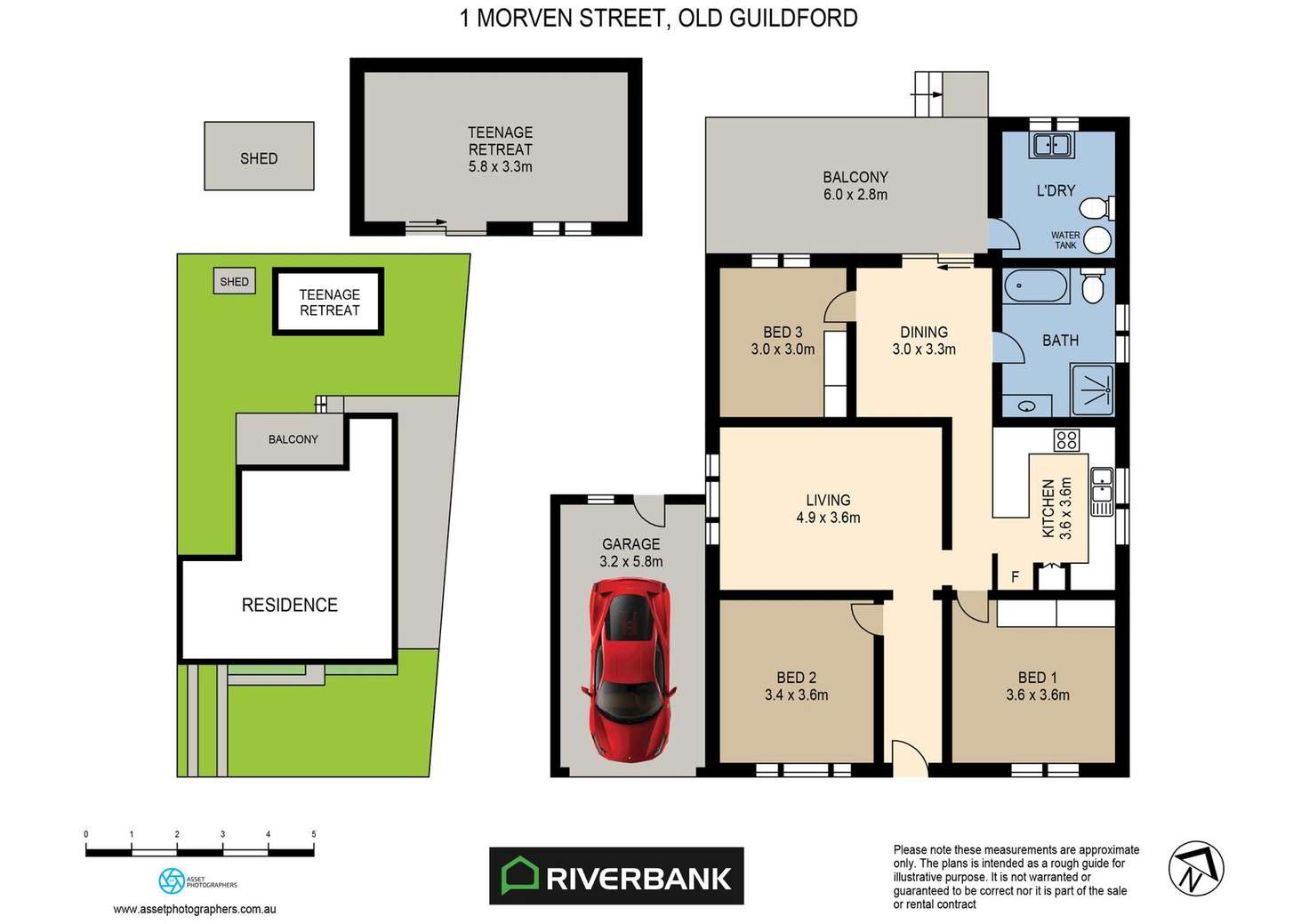 Floorplan of Homely house listing, 1 Morven Street, Guildford NSW 2161