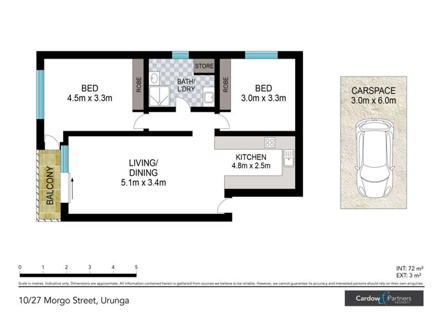 Floorplan of Homely unit listing, 10/27 Morgo Street, Urunga NSW 2455