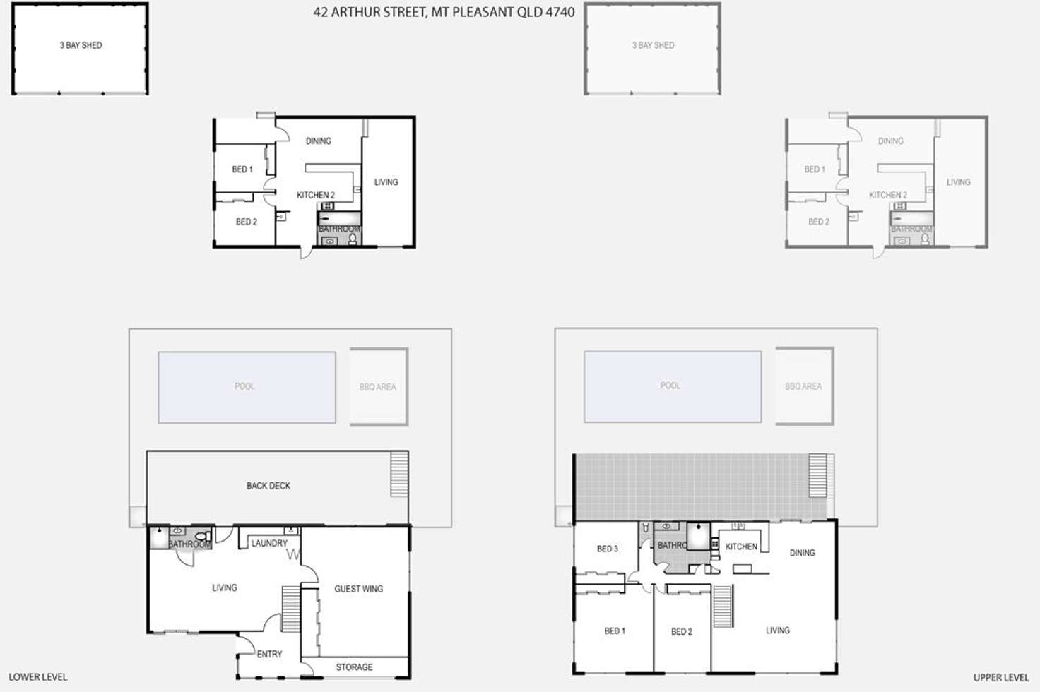 Floorplan of Homely house listing, 42 Arthur Street, Mount Pleasant QLD 4740