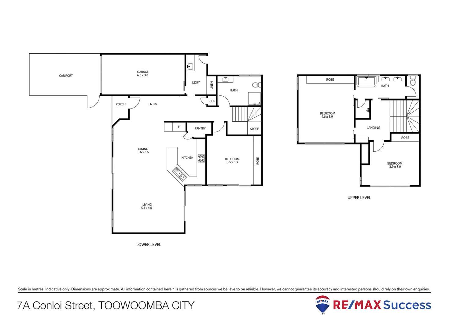 Floorplan of Homely townhouse listing, 7A Conloi Street, Toowoomba City QLD 4350