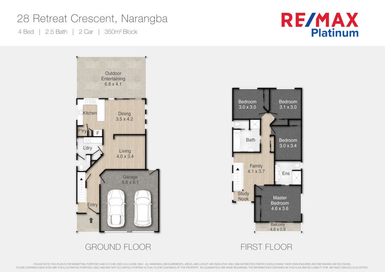 Floorplan of Homely house listing, 28 Retreat Crescent, Narangba QLD 4504