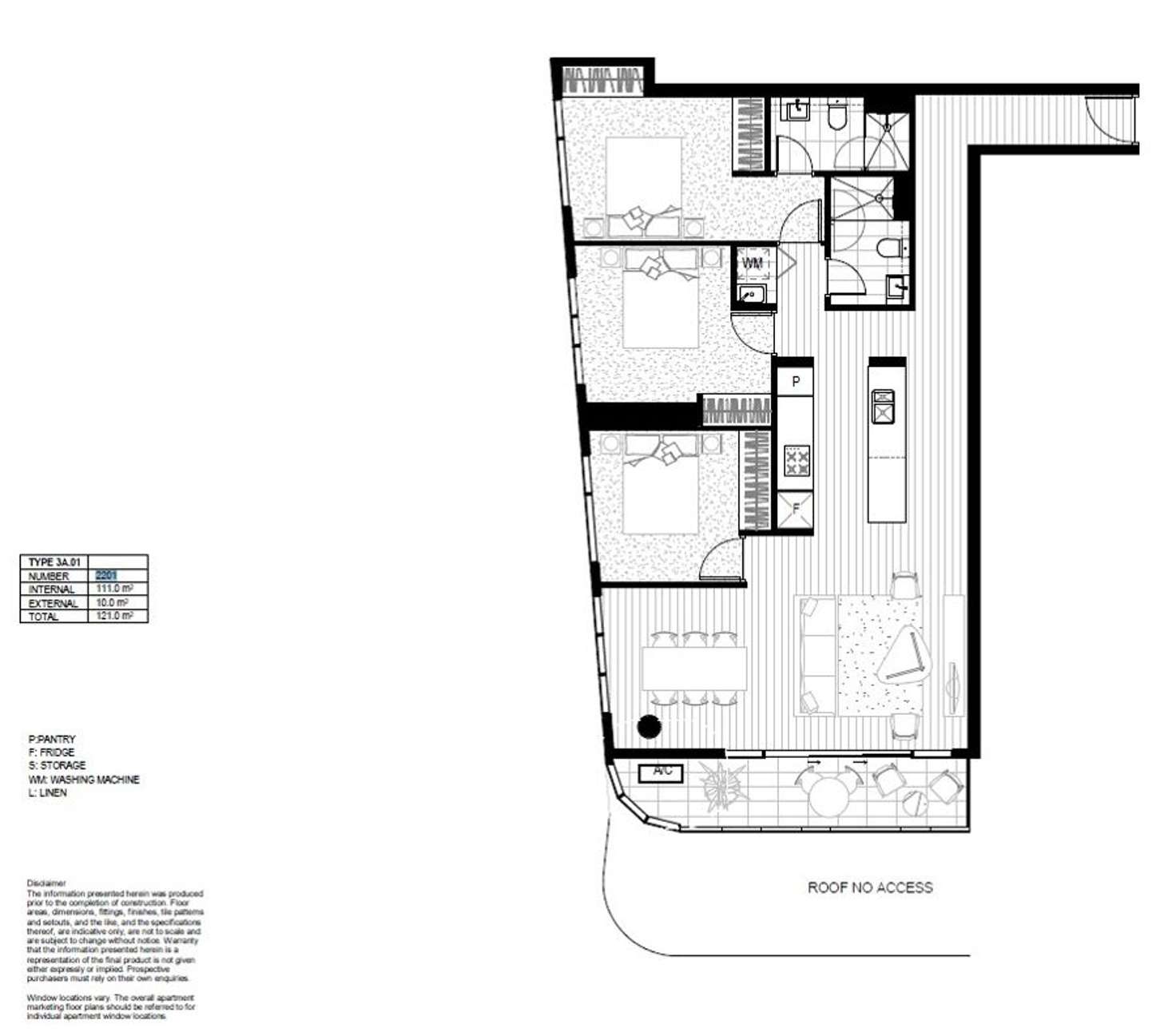 Floorplan of Homely apartment listing, Lot2301 /9-11 Prospect St, Box Hill VIC 3128