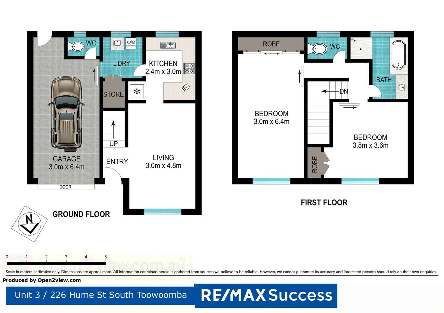 Floorplan of Homely unit listing, 3/226 Hume Street, South Toowoomba QLD 4350