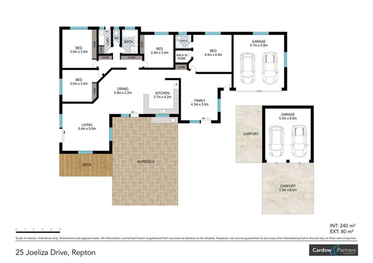 Floorplan of Homely house listing, 25 Joeliza Drive, Repton NSW 2454