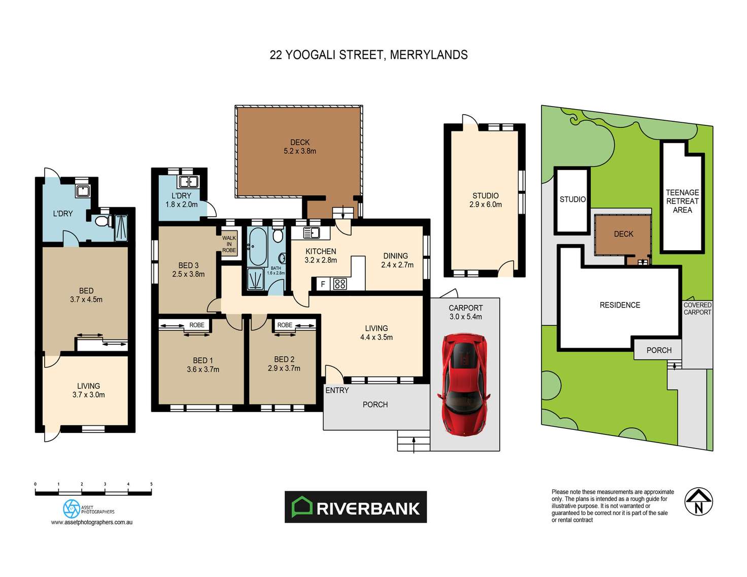 Floorplan of Homely house listing, 22 Yoogali Street, Merrylands NSW 2160