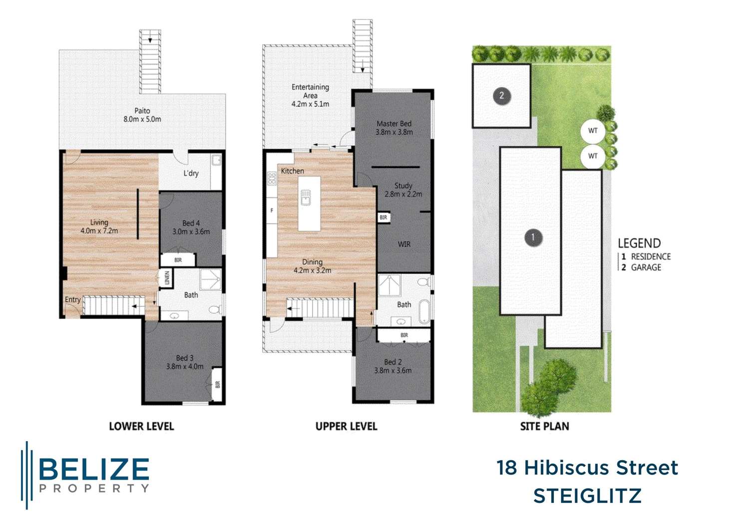 Floorplan of Homely house listing, 18 Hibiscus Street, Steiglitz QLD 4207