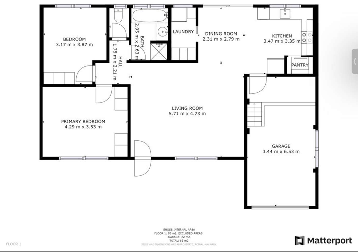 Floorplan of Homely villa listing, 2/51-53 Jane Circuit, Toormina NSW 2452