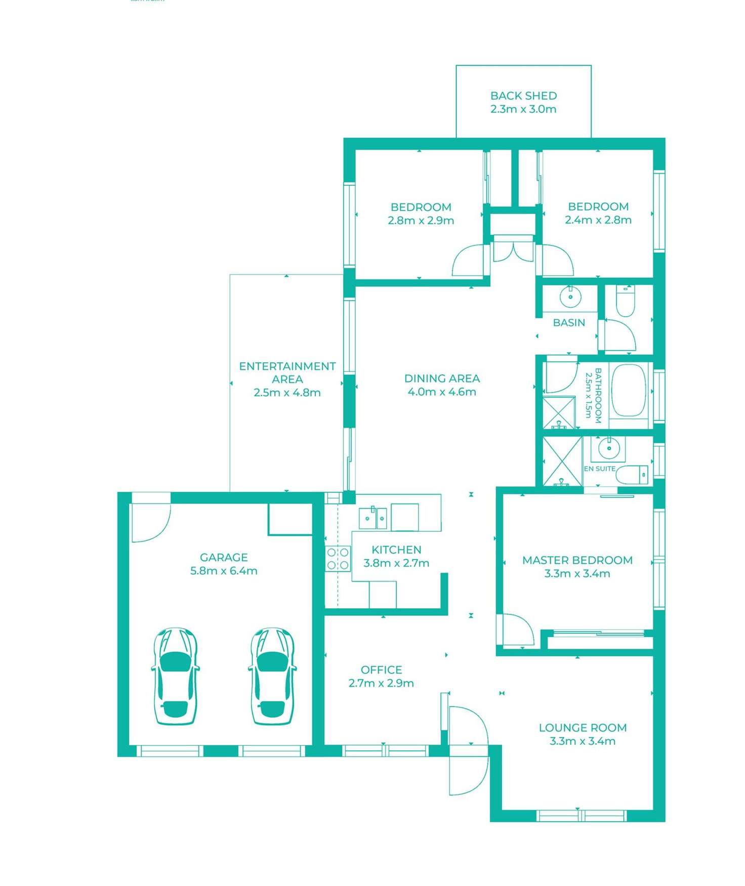 Floorplan of Homely house listing, 3 Hakea Court, Narangba QLD 4504