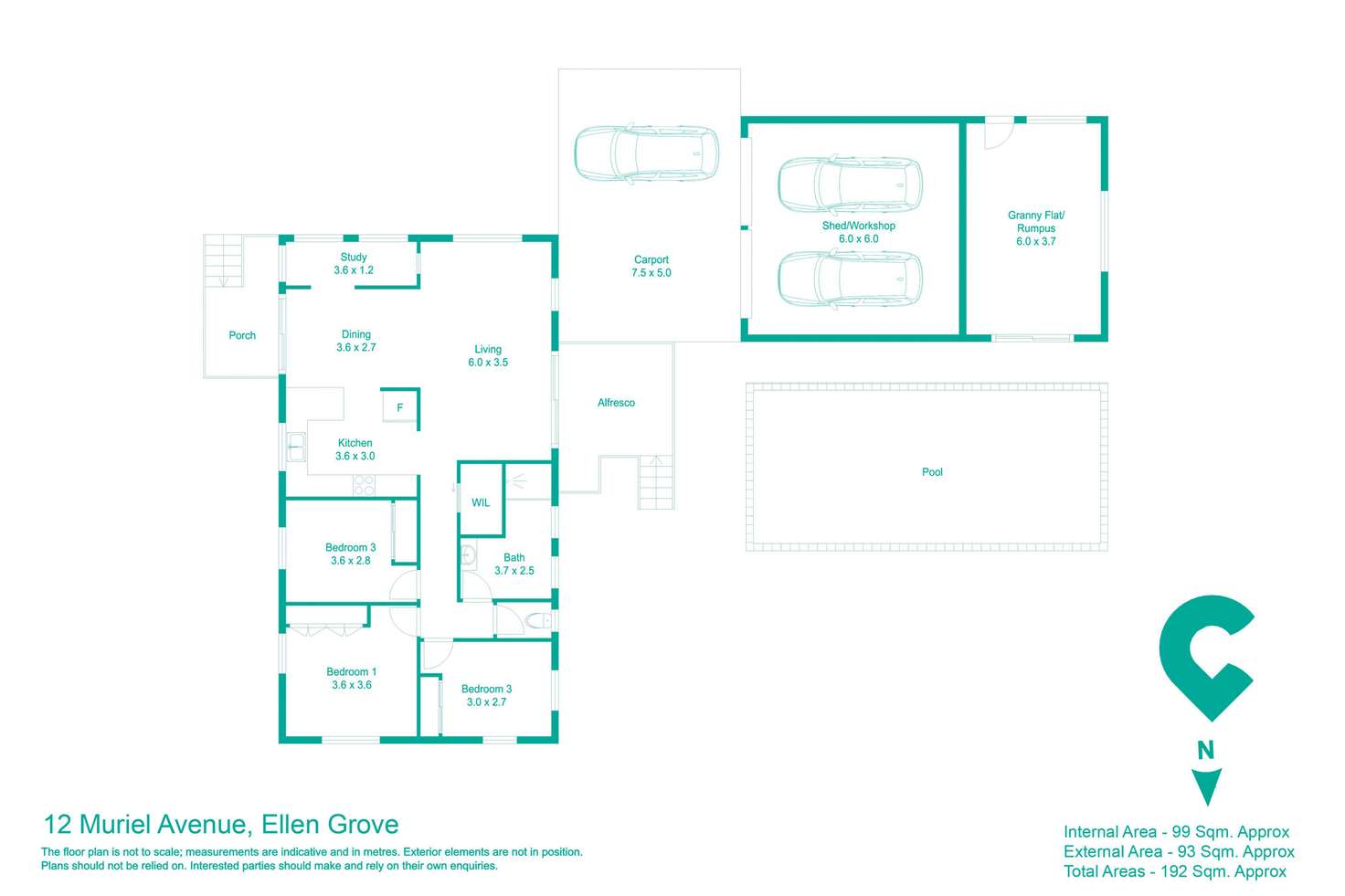 Floorplan of Homely house listing, 12 Muriel Avenue, Ellen Grove QLD 4078