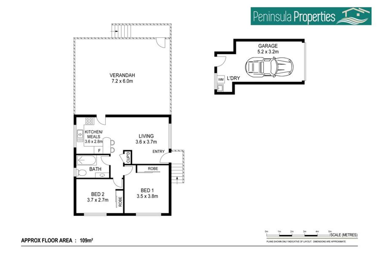 Floorplan of Homely unit listing, 3/19 Prince Edward Parade, Redcliffe QLD 4020