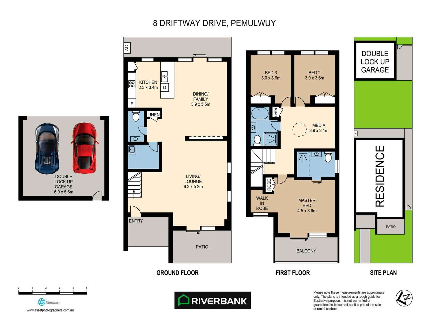 Floorplan of Homely house listing, 8 Driftway Drive, Pemulwuy NSW 2145