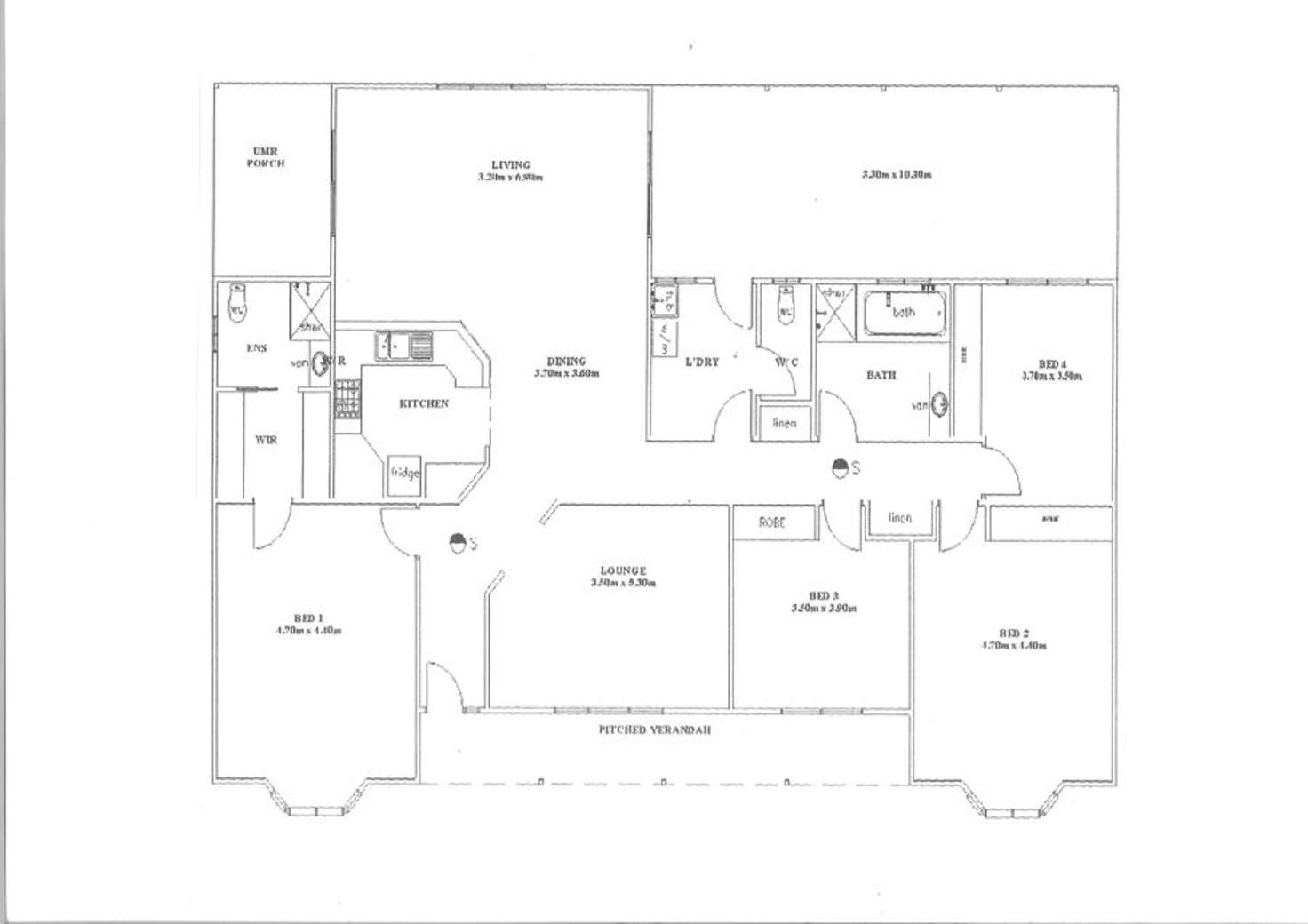 Floorplan of Homely house listing, 26 O'Connell St, Cowell SA 5602