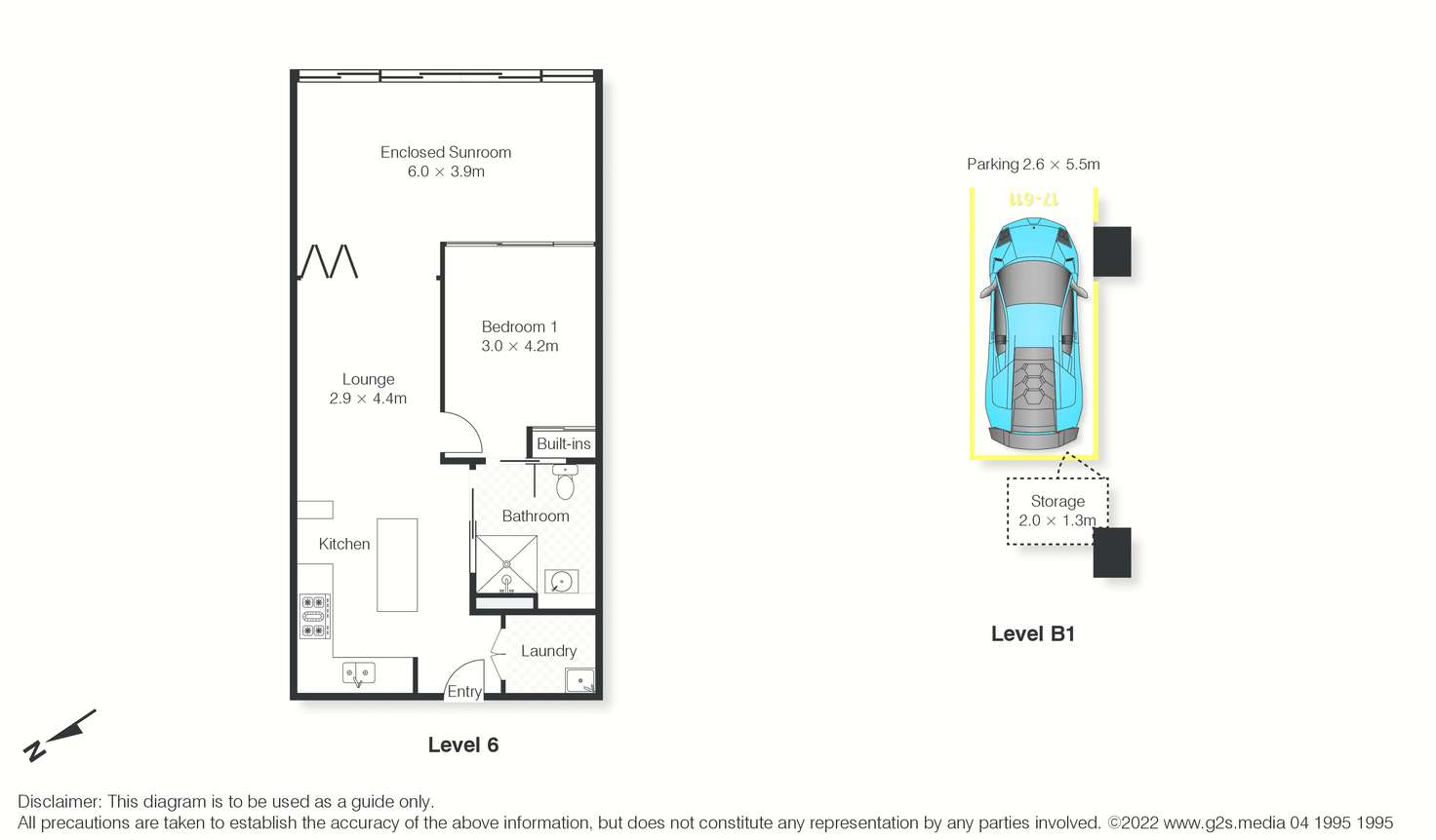 Floorplan of Homely unit listing, 611/17 Wentworth Place, Wentworth Point NSW 2127