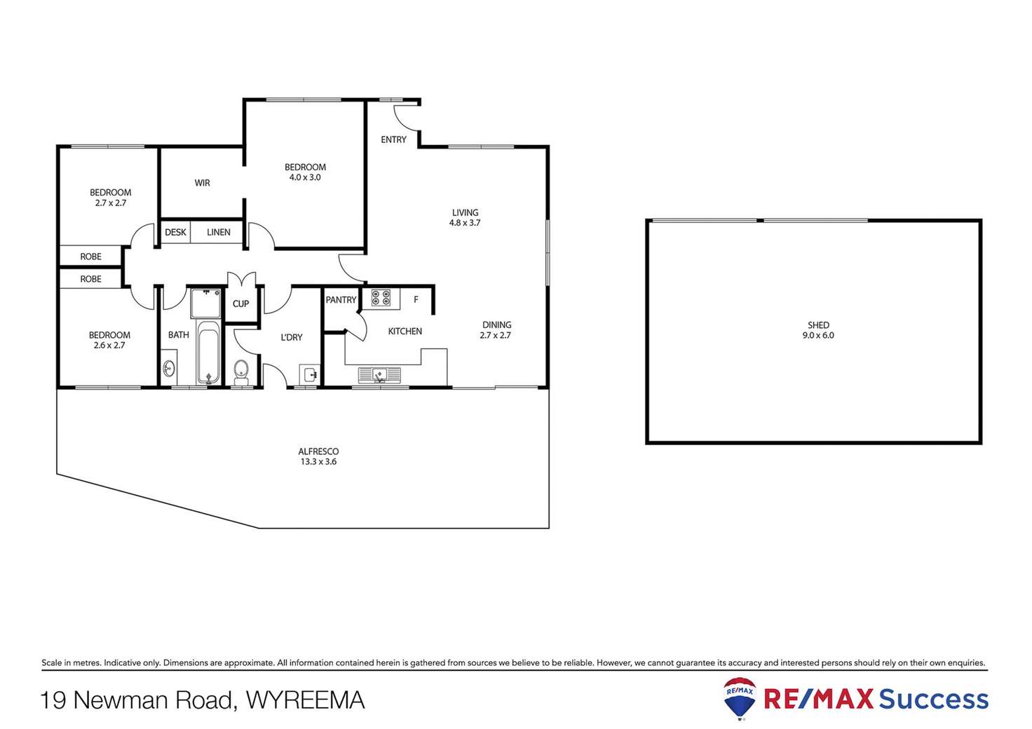 Floorplan of Homely house listing, 19 Newman Road, Wyreema QLD 4352