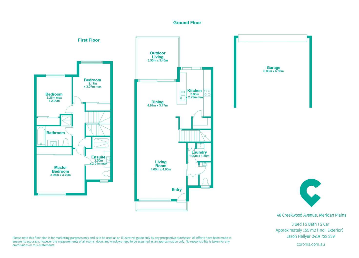 Floorplan of Homely house listing, 48 Creekwood Avenue, Meridan Plains QLD 4551