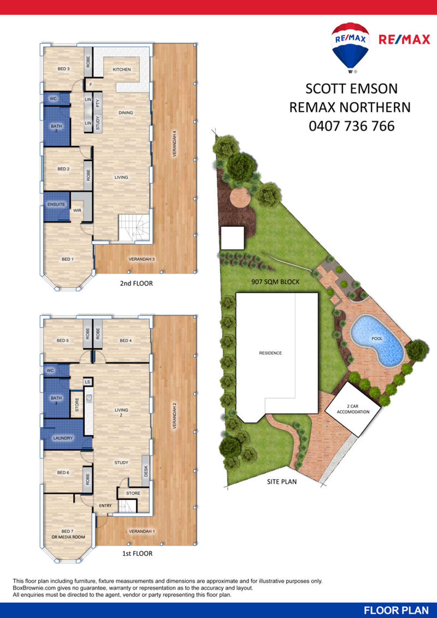 Floorplan of Homely house listing, 9 Camara Court, Eatons Hill QLD 4037