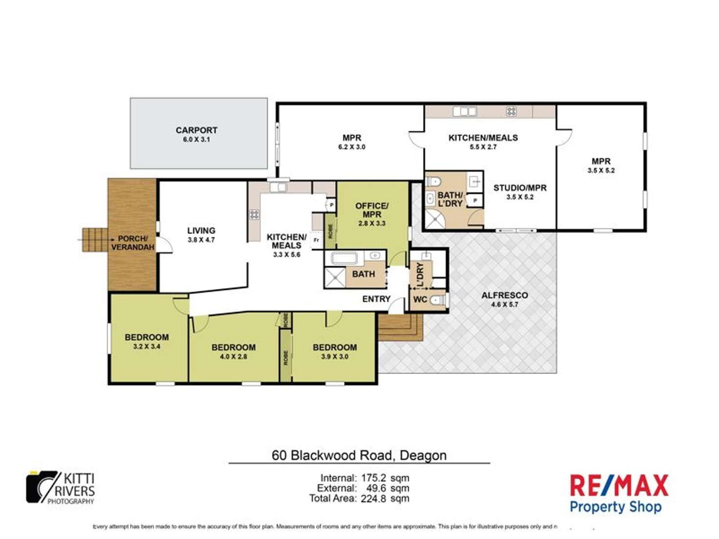 Floorplan of Homely house listing, 60 Blackwood Road, Deagon QLD 4017