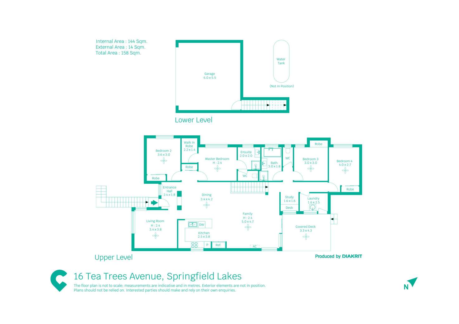 Floorplan of Homely house listing, 16 Tea Trees Avenue, Springfield Lakes QLD 4300