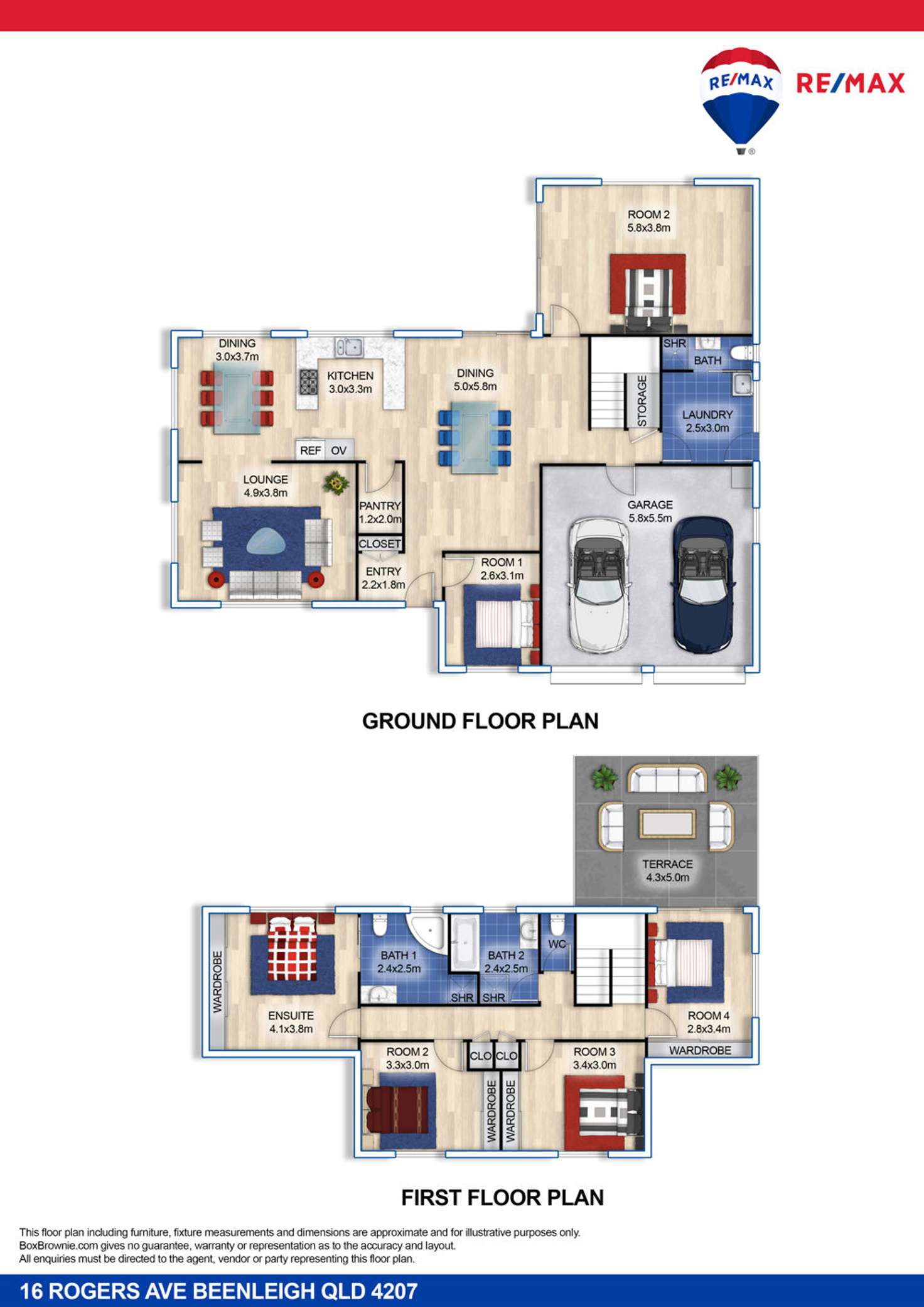 Floorplan of Homely house listing, 16 Rogers Avenue, Beenleigh QLD 4207