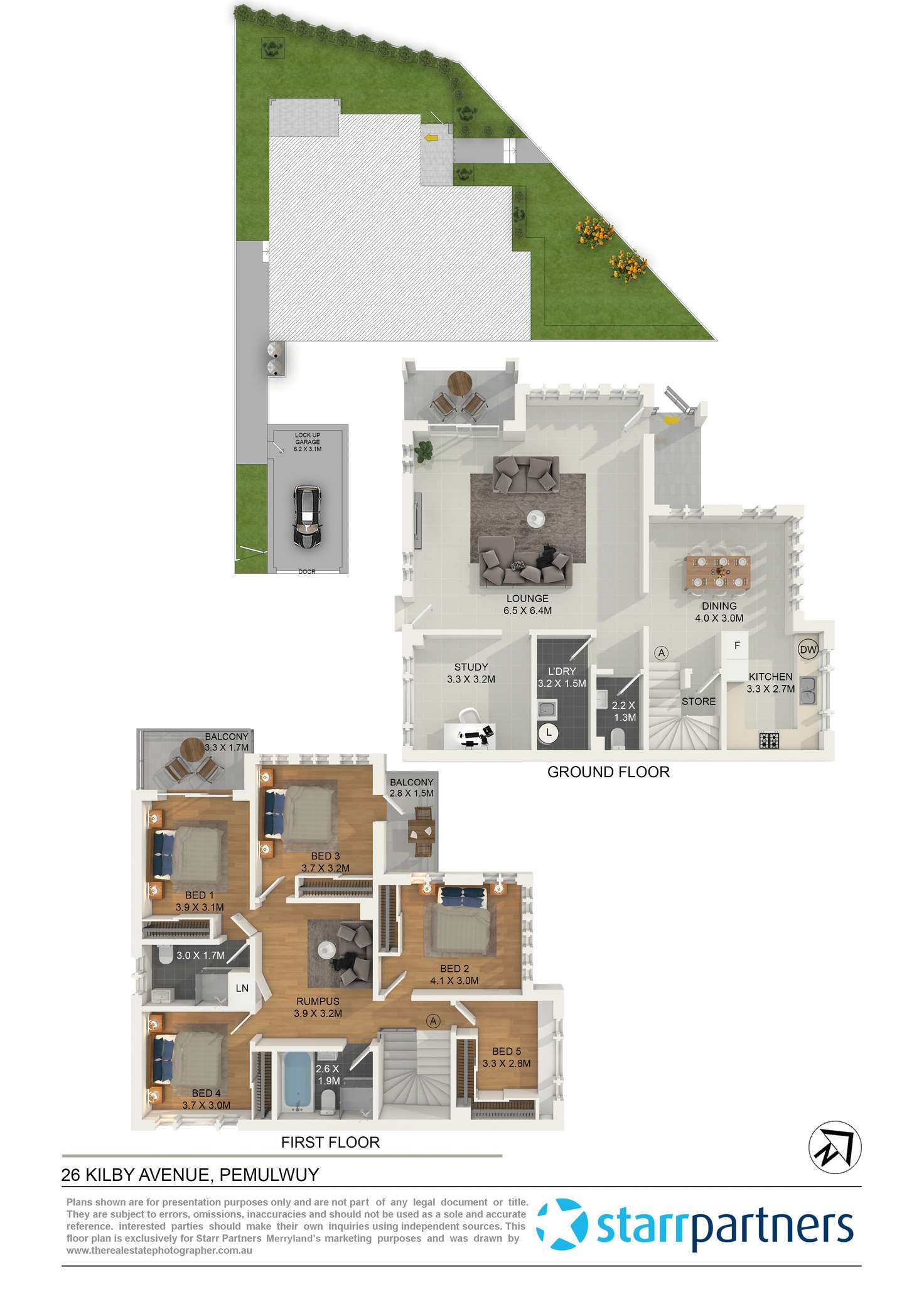 Floorplan of Homely house listing, 26 Kilby Avenue, Pemulwuy NSW 2145