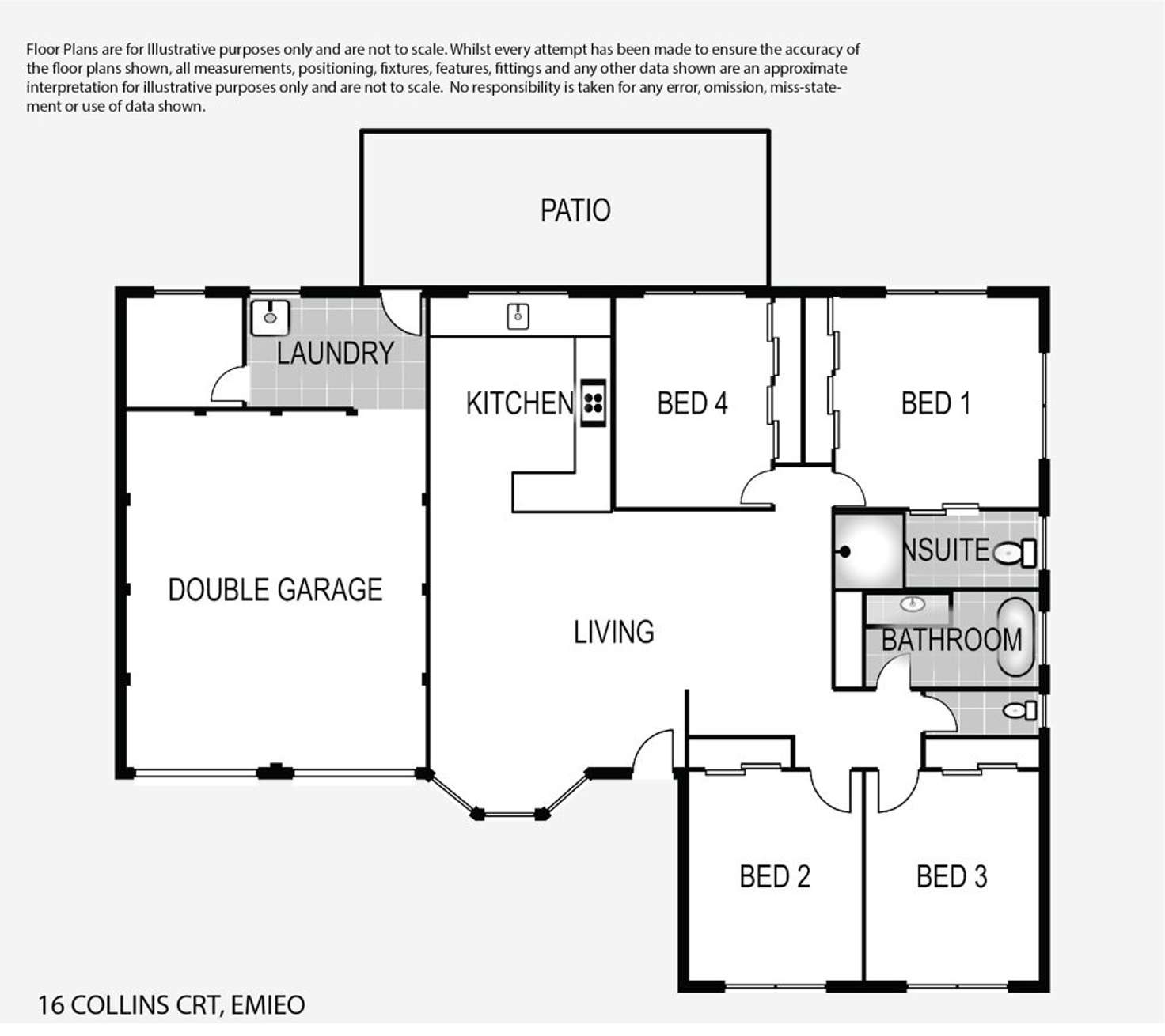 Floorplan of Homely house listing, 16 Collins Court, Eimeo QLD 4740