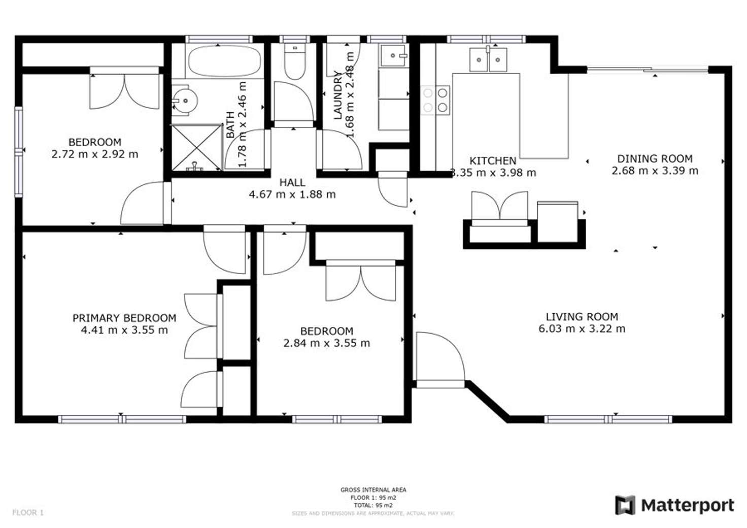 Floorplan of Homely house listing, 3 Bower Crescent, Toormina NSW 2452
