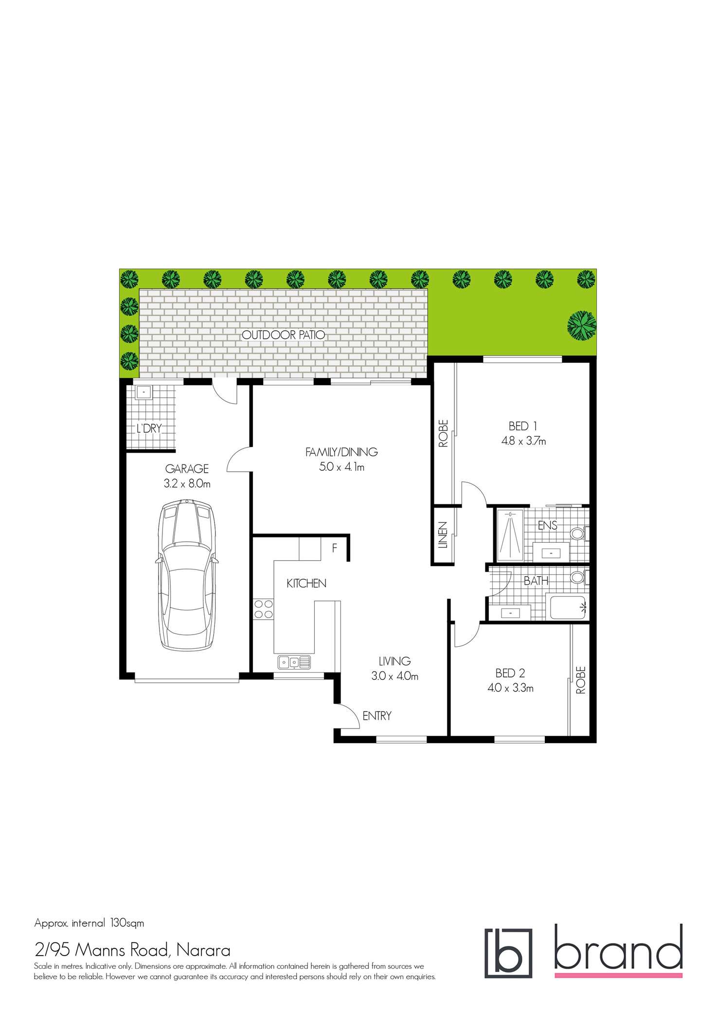 Floorplan of Homely house listing, 2/95 Manns Road, Narara NSW 2250