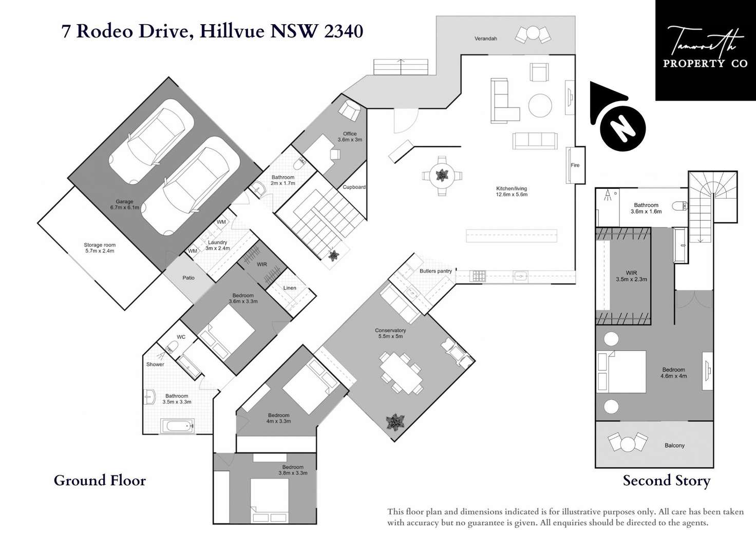 Floorplan of Homely house listing, 7 Rodeo Drive, Tamworth NSW 2340
