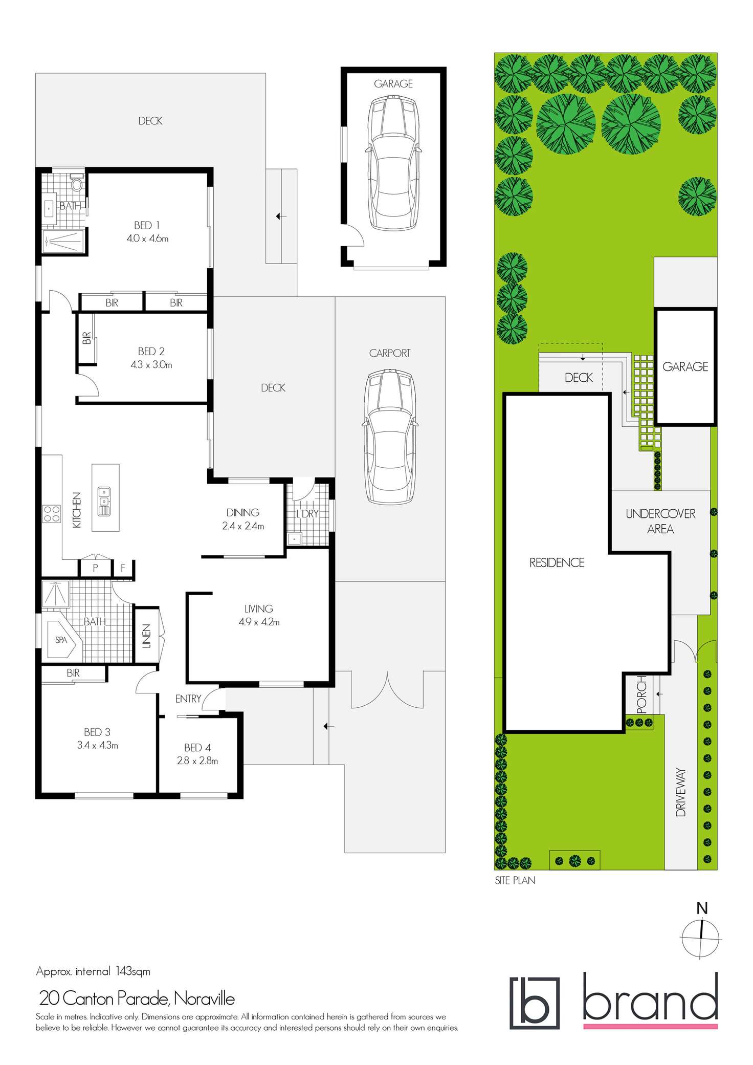 Floorplan of Homely house listing, 20 Canton Parade, Noraville NSW 2263