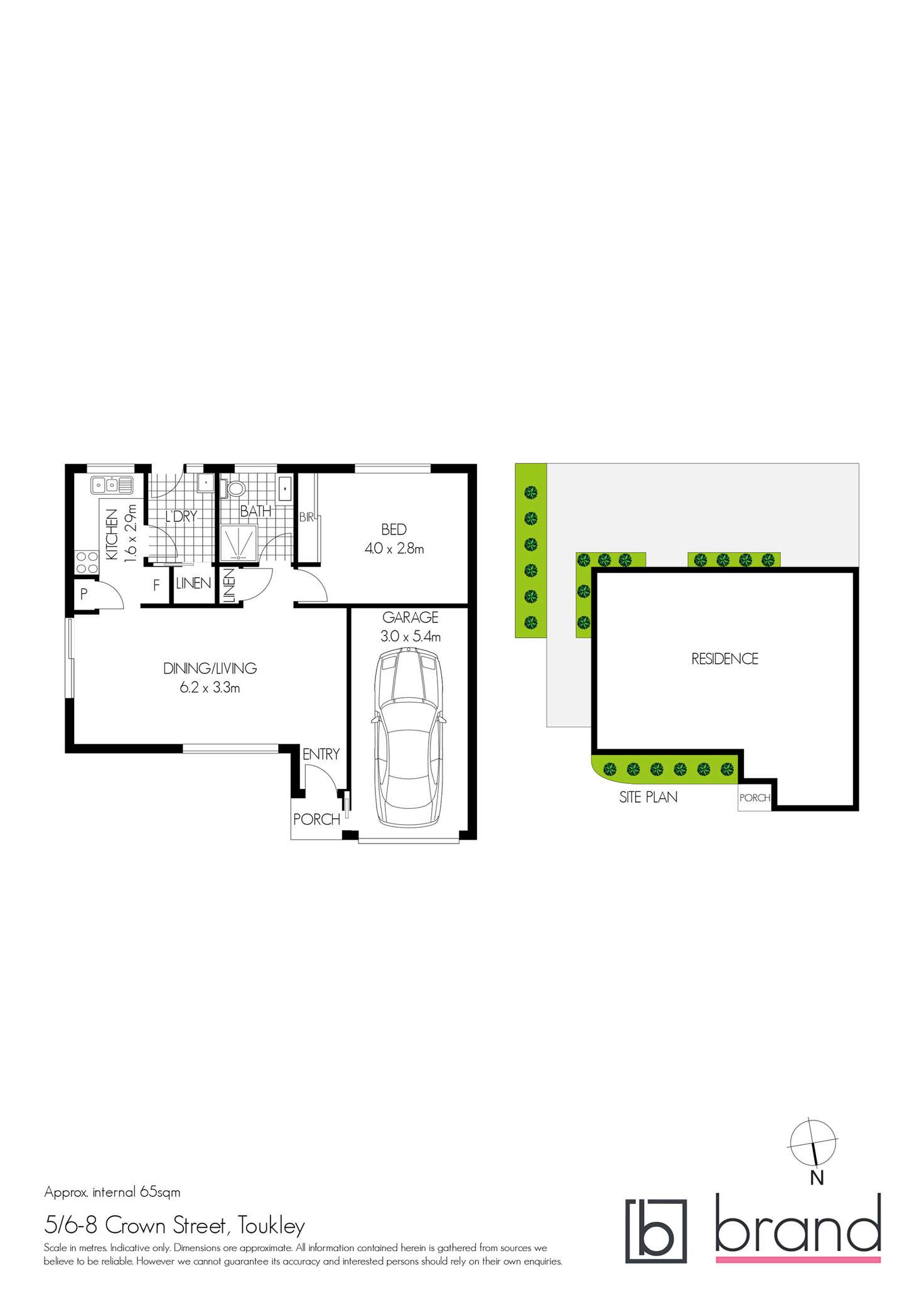 Floorplan of Homely house listing, 5/6-8 Crown Street, Toukley NSW 2263