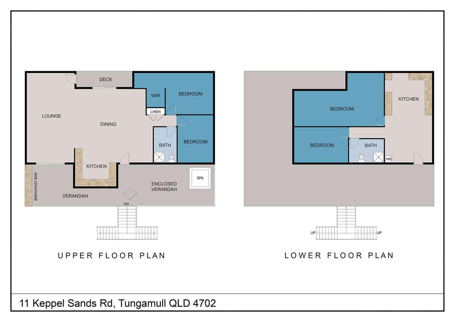 Floorplan of Homely acreageSemiRural listing, 11 Keppel Sands Road, Tungamull QLD 4702