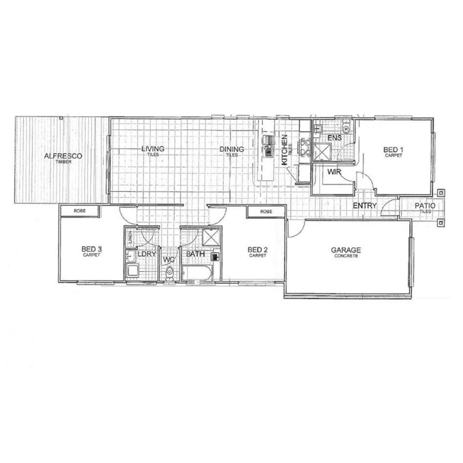 Floorplan of Homely house listing, 45 Blue Mountains Crescent, Fitzgibbon QLD 4018