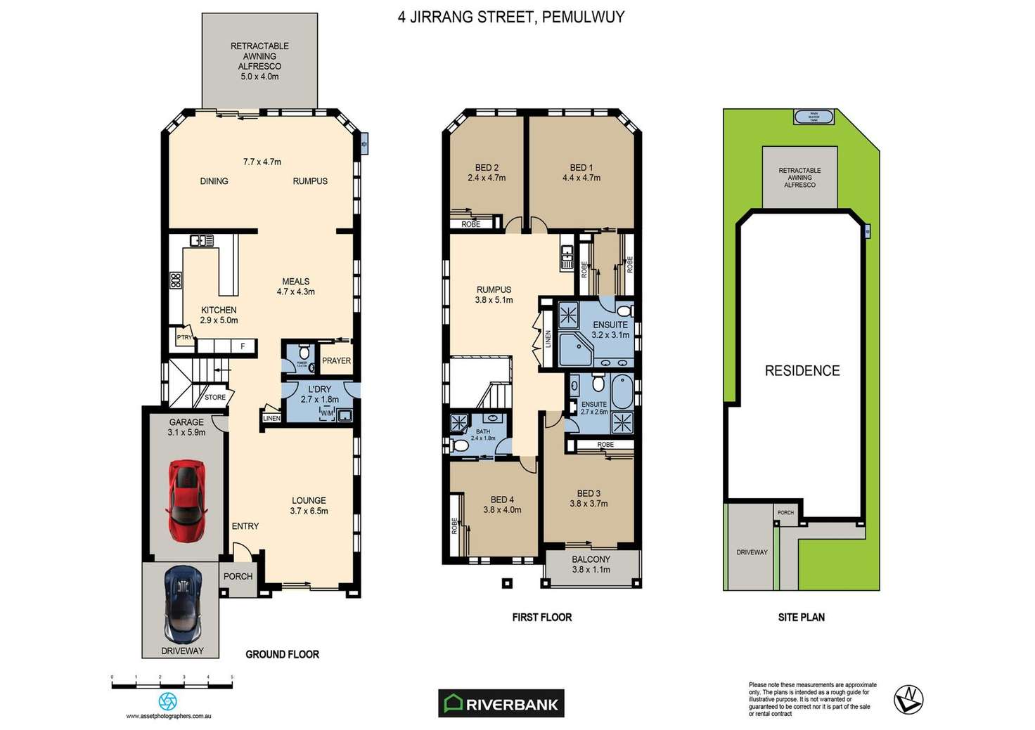 Floorplan of Homely house listing, 4 Jirrang Street, Pemulwuy NSW 2145