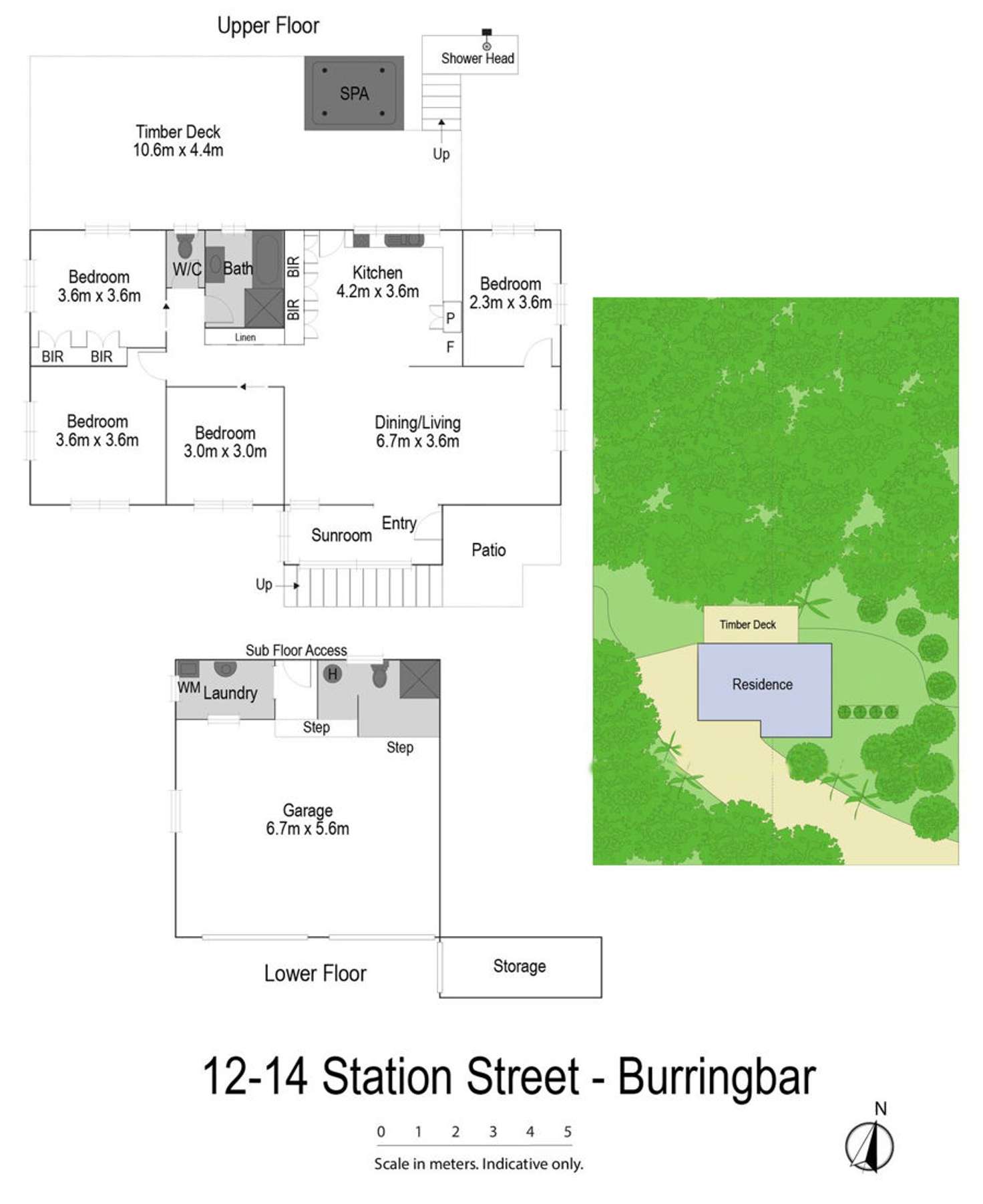 Floorplan of Homely house listing, 12-14 Station Street, Burringbar NSW 2483