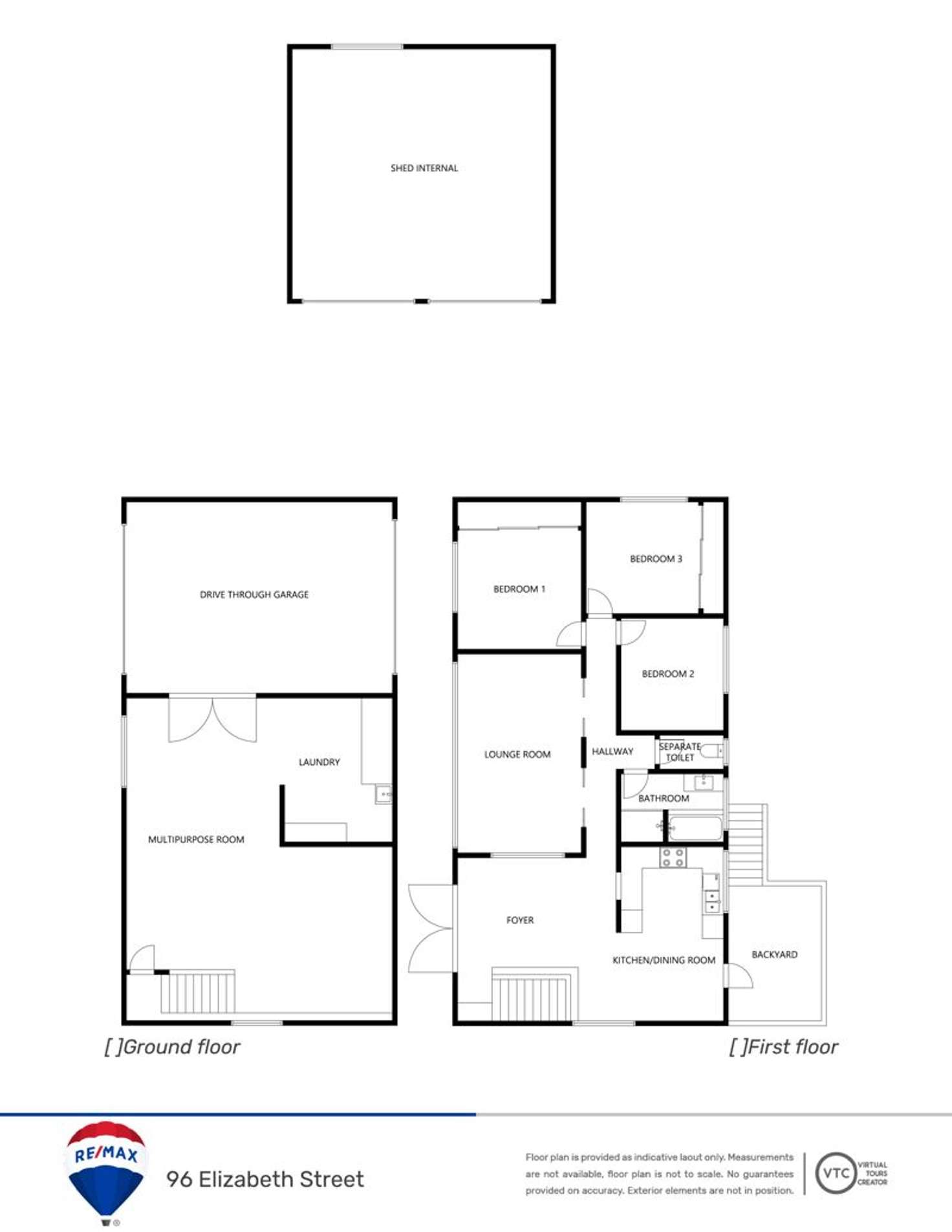Floorplan of Homely house listing, 96 Elizabeth Street, South Gladstone QLD 4680