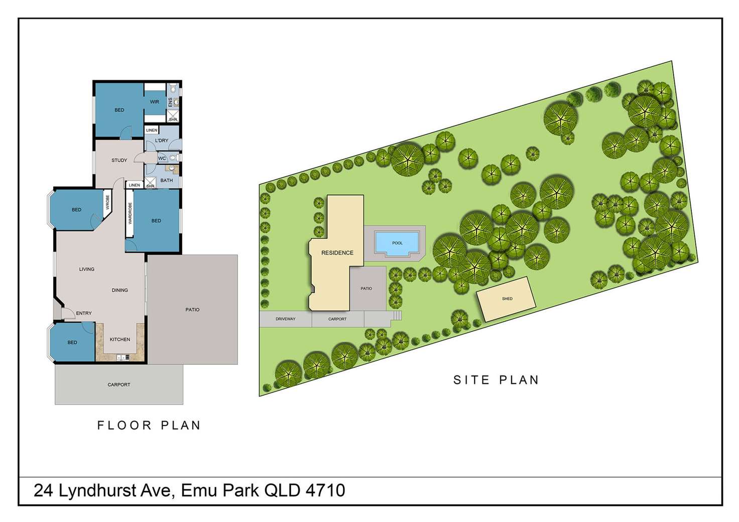 Floorplan of Homely house listing, 24 Lyndhurst Avenue, Emu Park QLD 4710