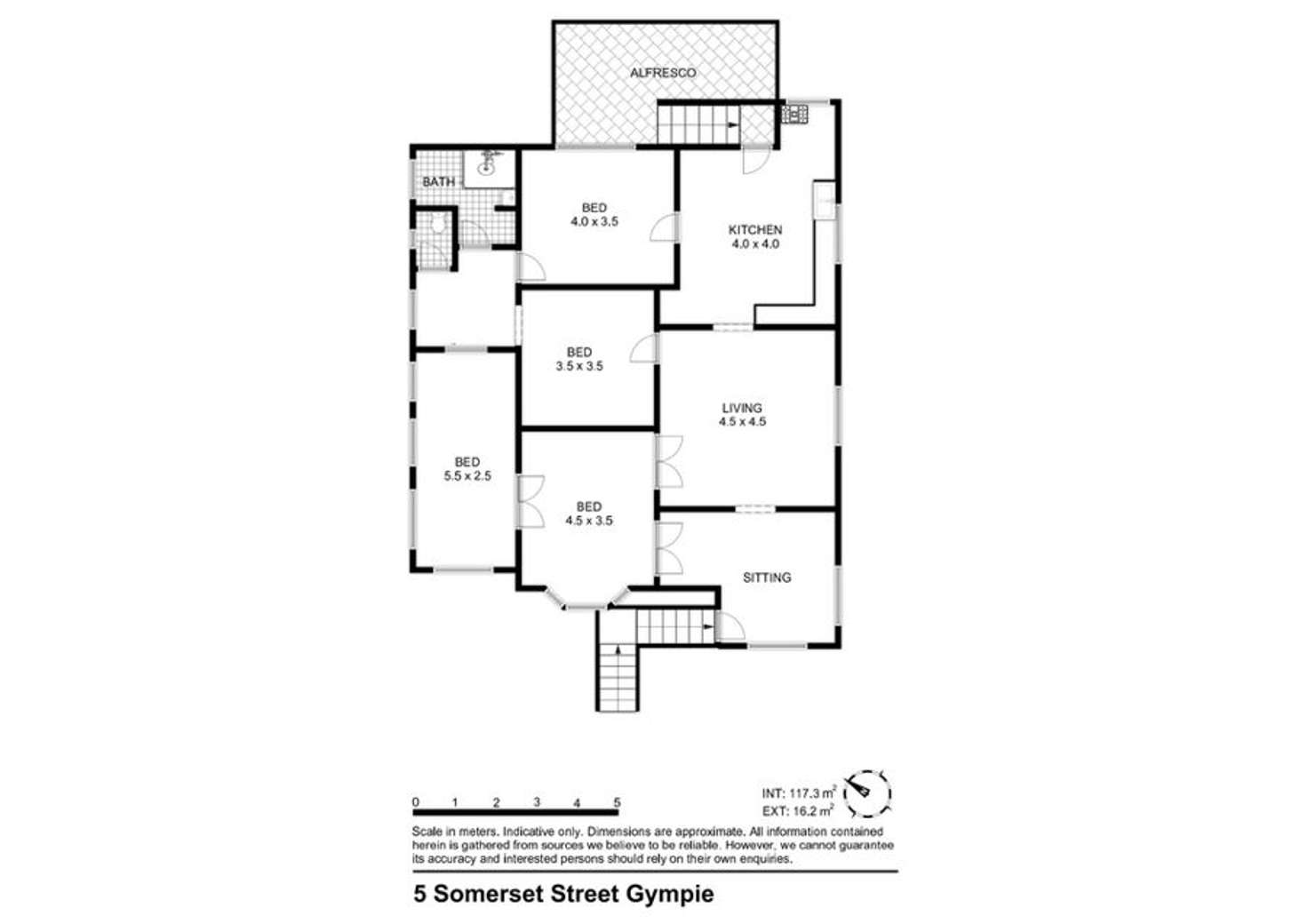 Floorplan of Homely house listing, 5 Somerset Street, Gympie QLD 4570