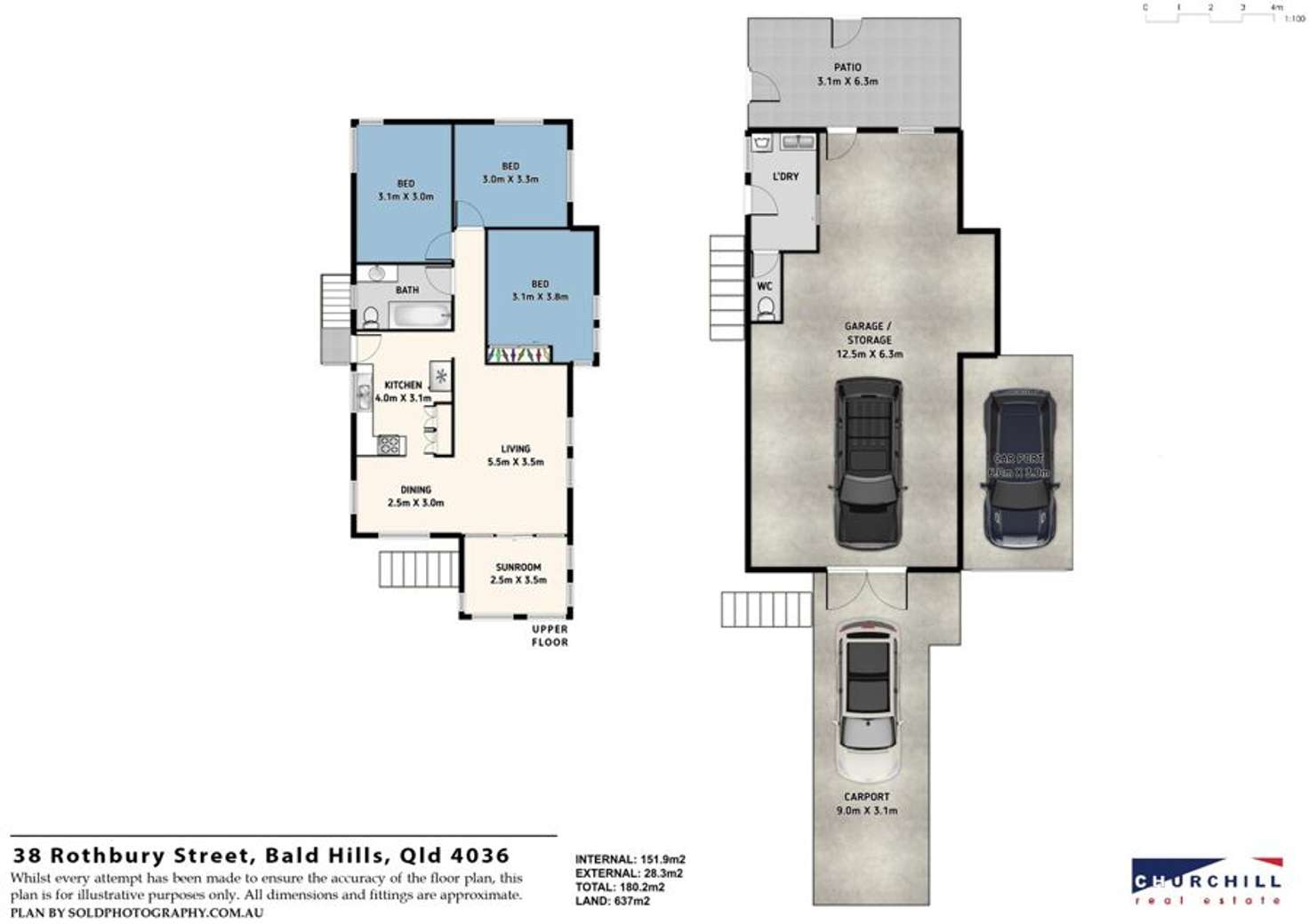 Floorplan of Homely house listing, 38 Rothbury st, Bald Hills QLD 4036