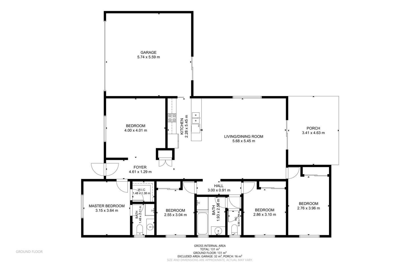 Floorplan of Homely house listing, 7 Christo Court, Meringandan West QLD 4352