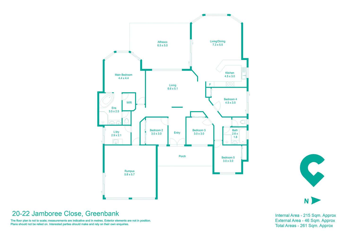 Floorplan of Homely acreageSemiRural listing, 20-22 Jamboree Close, Greenbank QLD 4124