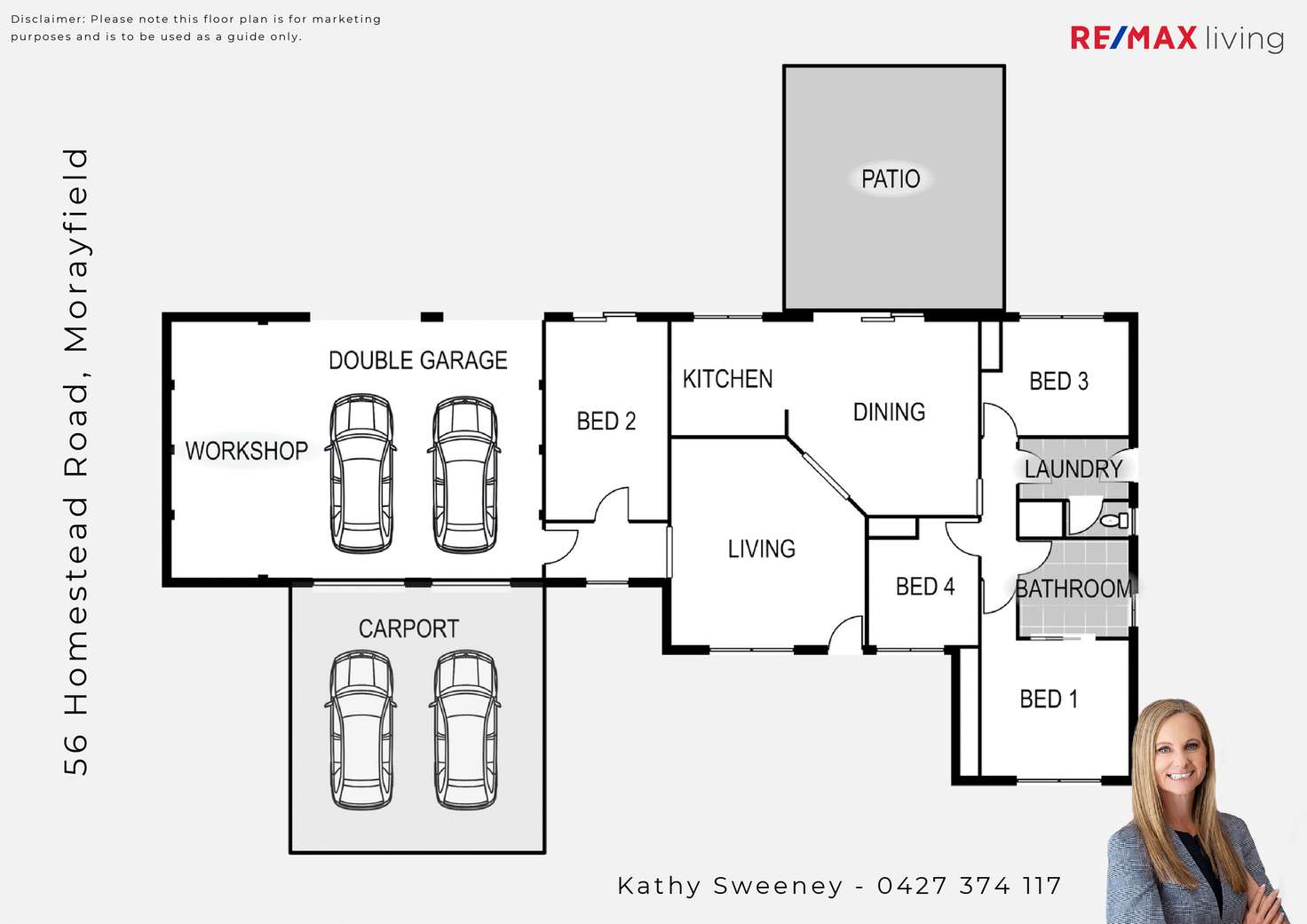 Floorplan of Homely house listing, 56 Homestead Road, Morayfield QLD 4506
