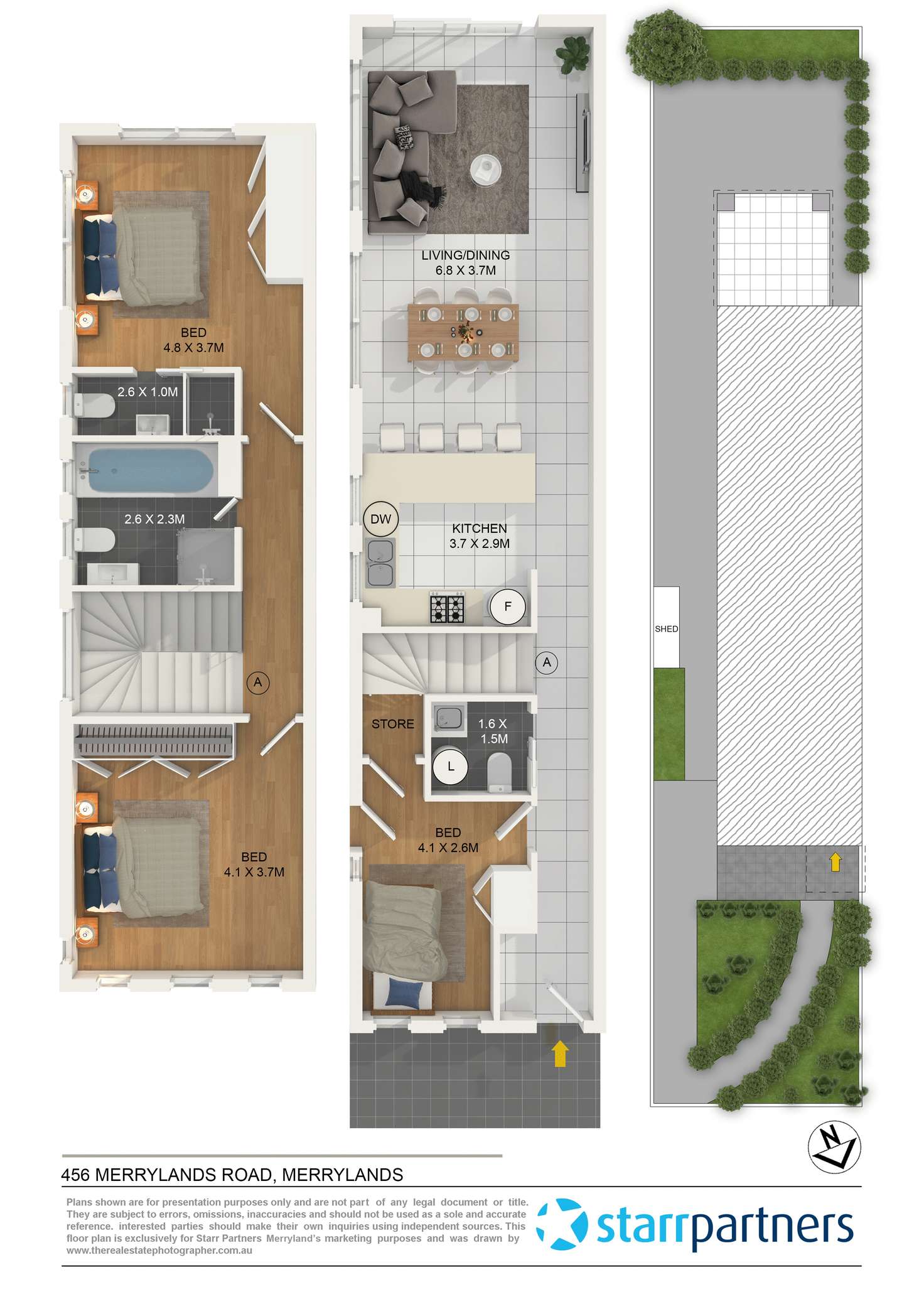 Floorplan of Homely house listing, 456 Merrylands Road, Merrylands NSW 2160