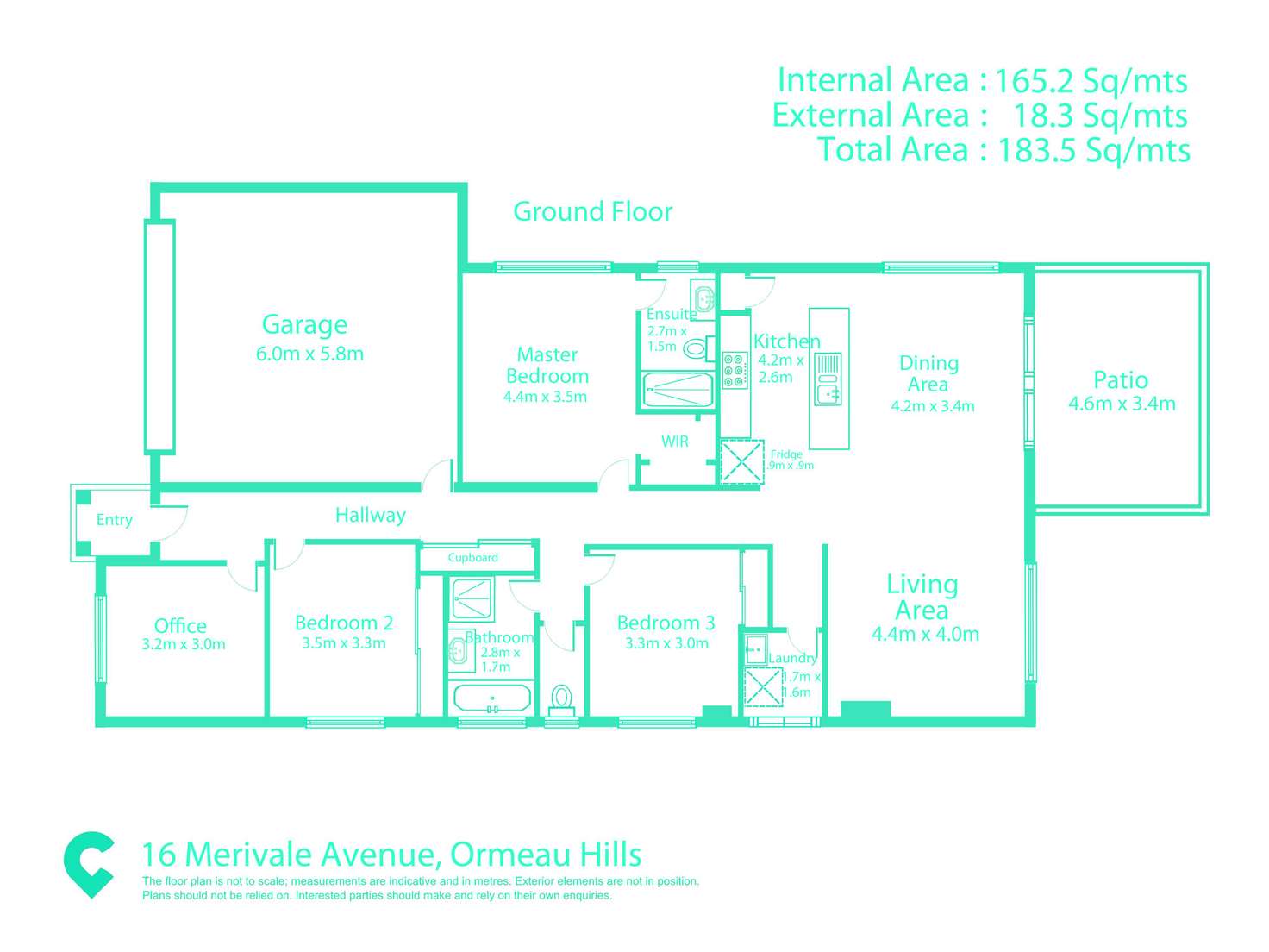 Floorplan of Homely house listing, 16 Merivale Avenue, Ormeau Hills QLD 4208