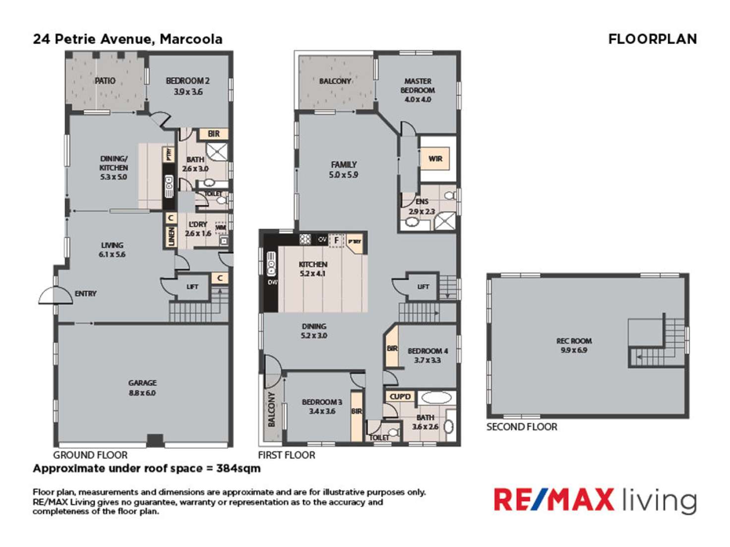 Floorplan of Homely house listing, 24 Petrie Avenue, Marcoola QLD 4564