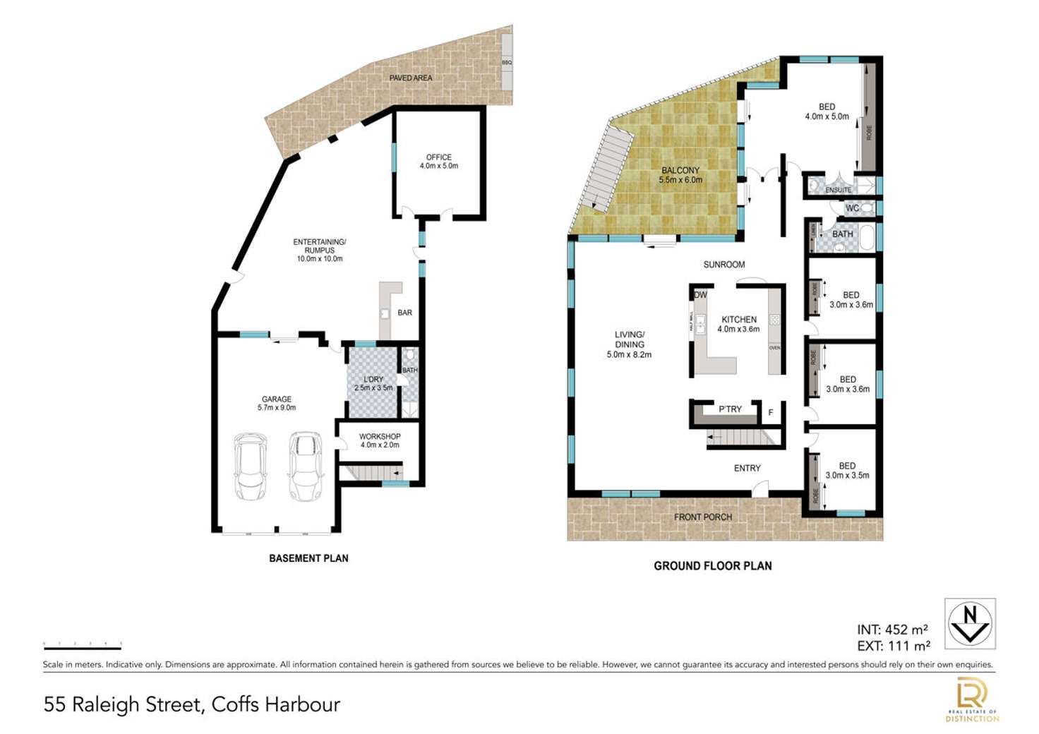 Floorplan of Homely house listing, 55 Raleigh Street, Coffs Harbour NSW 2450