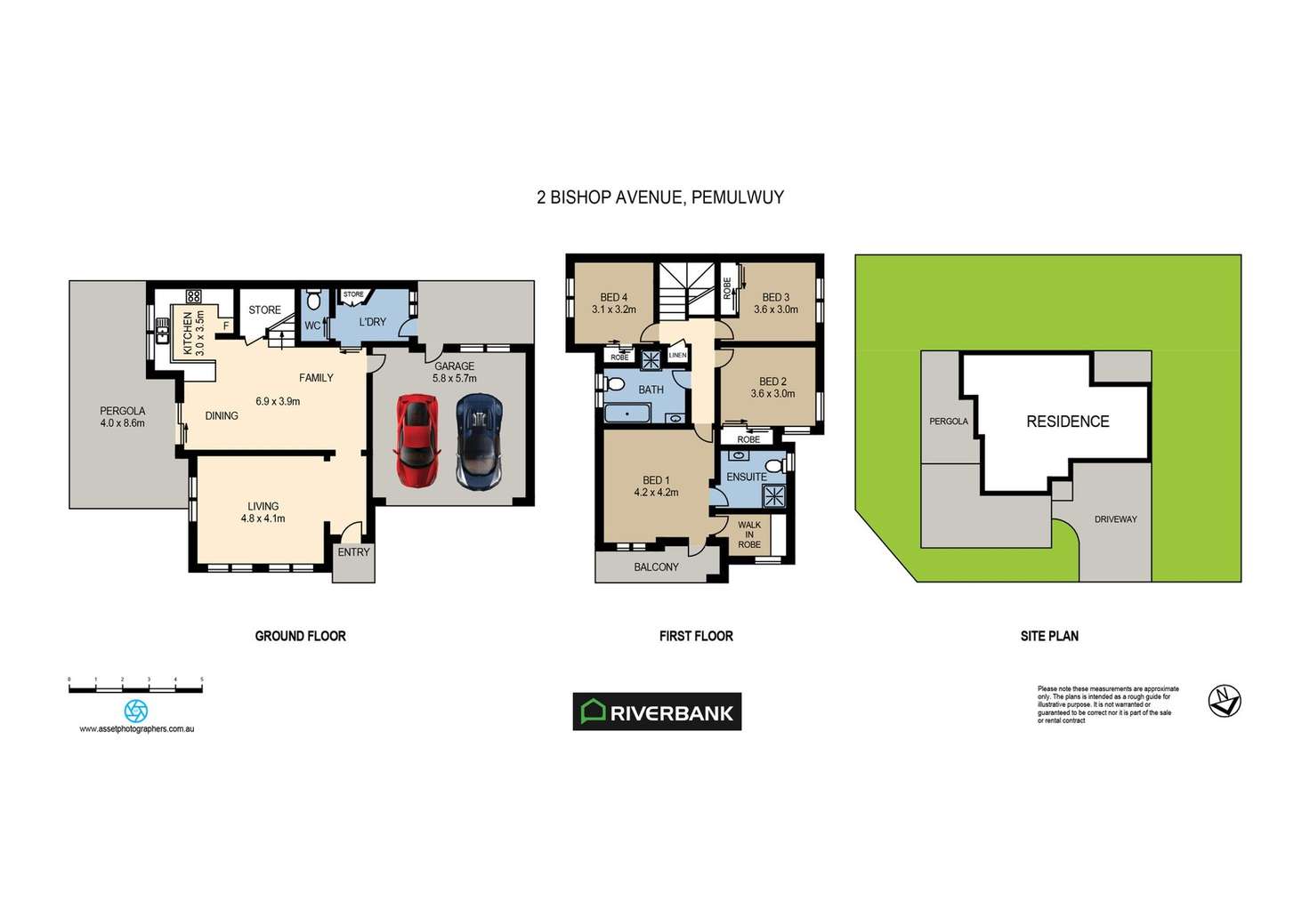 Floorplan of Homely house listing, 2 Bishop Avenue, Pemulwuy NSW 2145