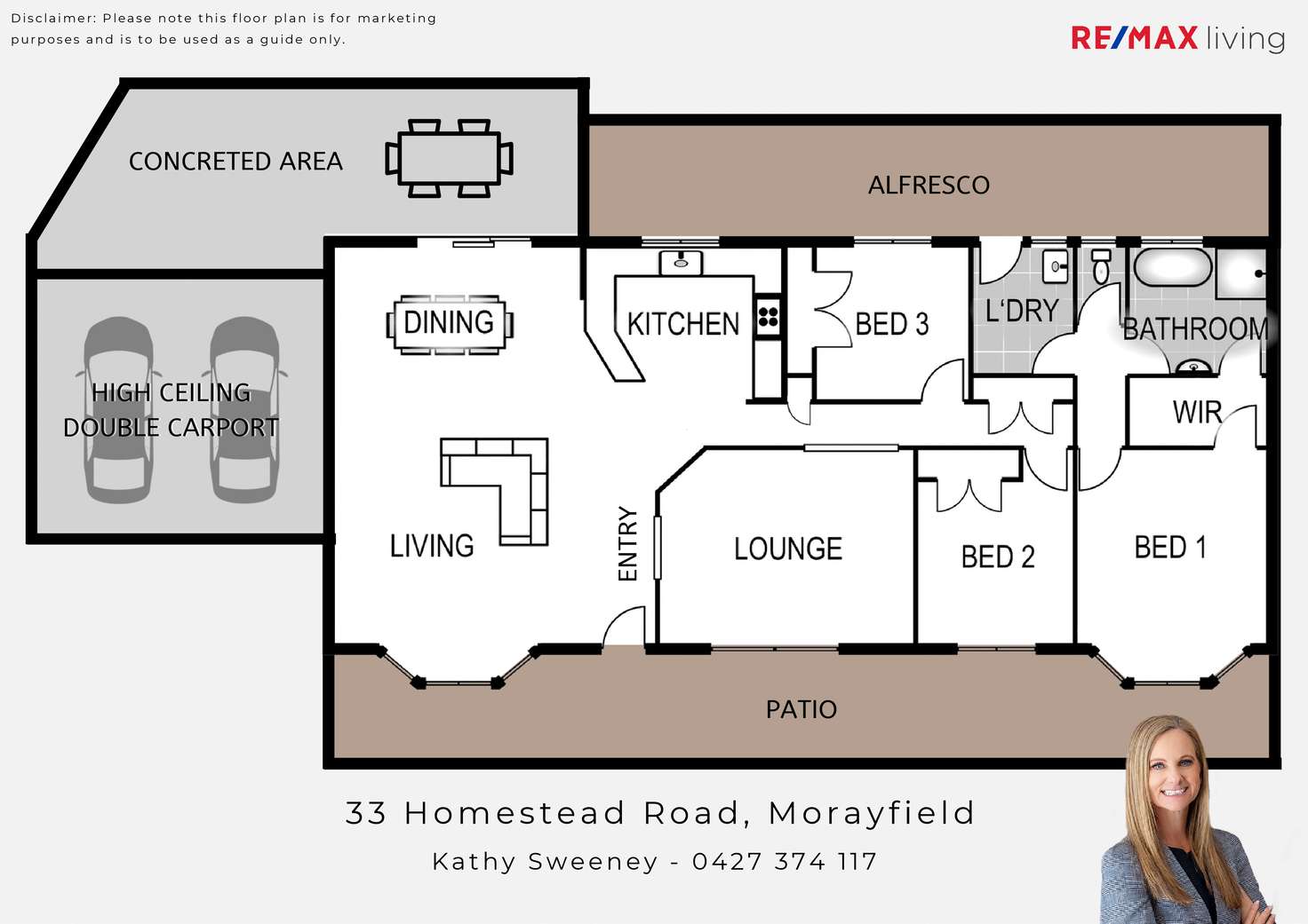 Floorplan of Homely house listing, 33 Homestead Road, Morayfield QLD 4506