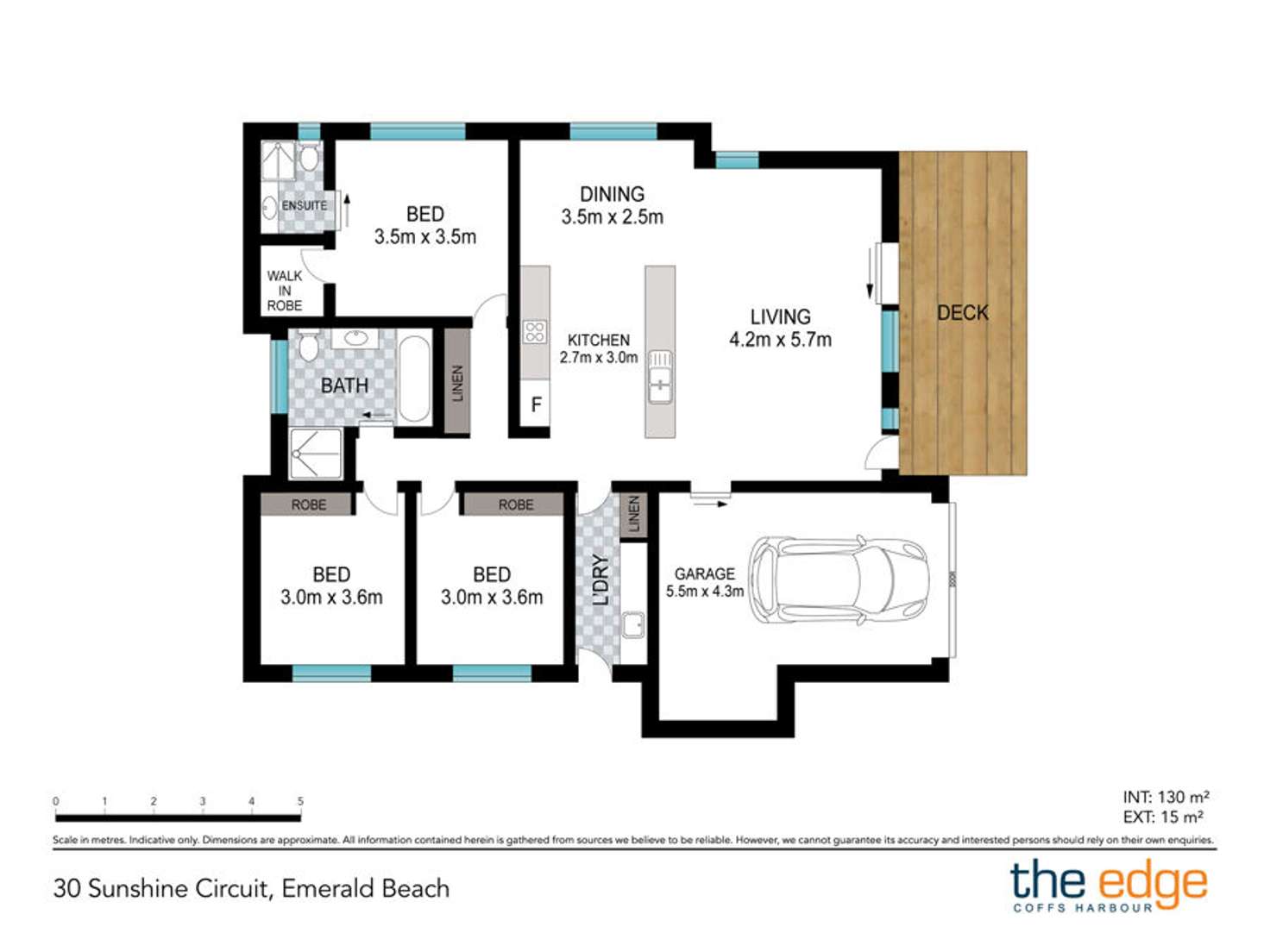 Floorplan of Homely house listing, 30 Sunshine Circuit, Emerald Beach NSW 2456