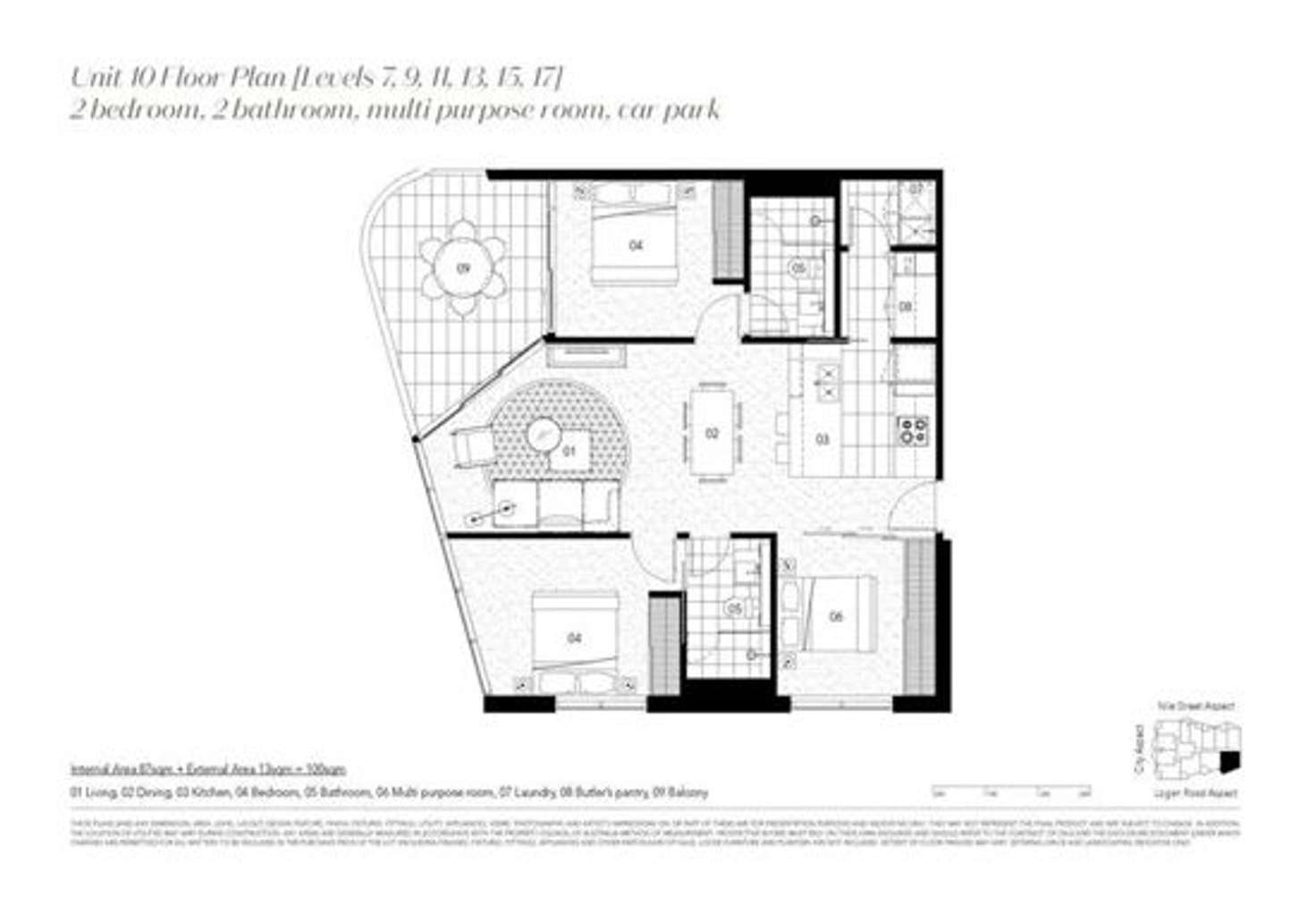 Floorplan of Homely apartment listing, 1310/62 Logan Road, Woolloongabba QLD 4102